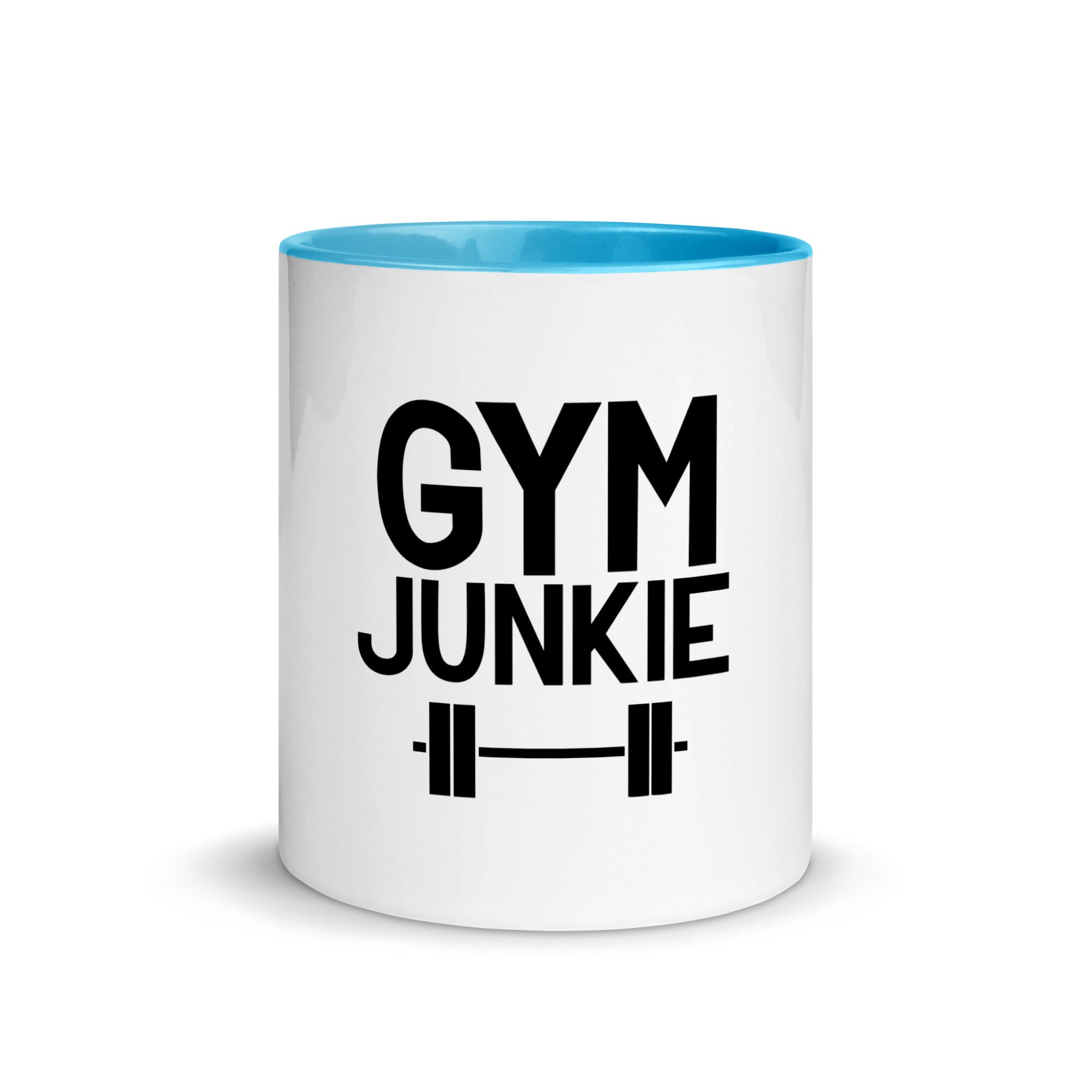 GYM JUNKIE - Mug with Color Inside