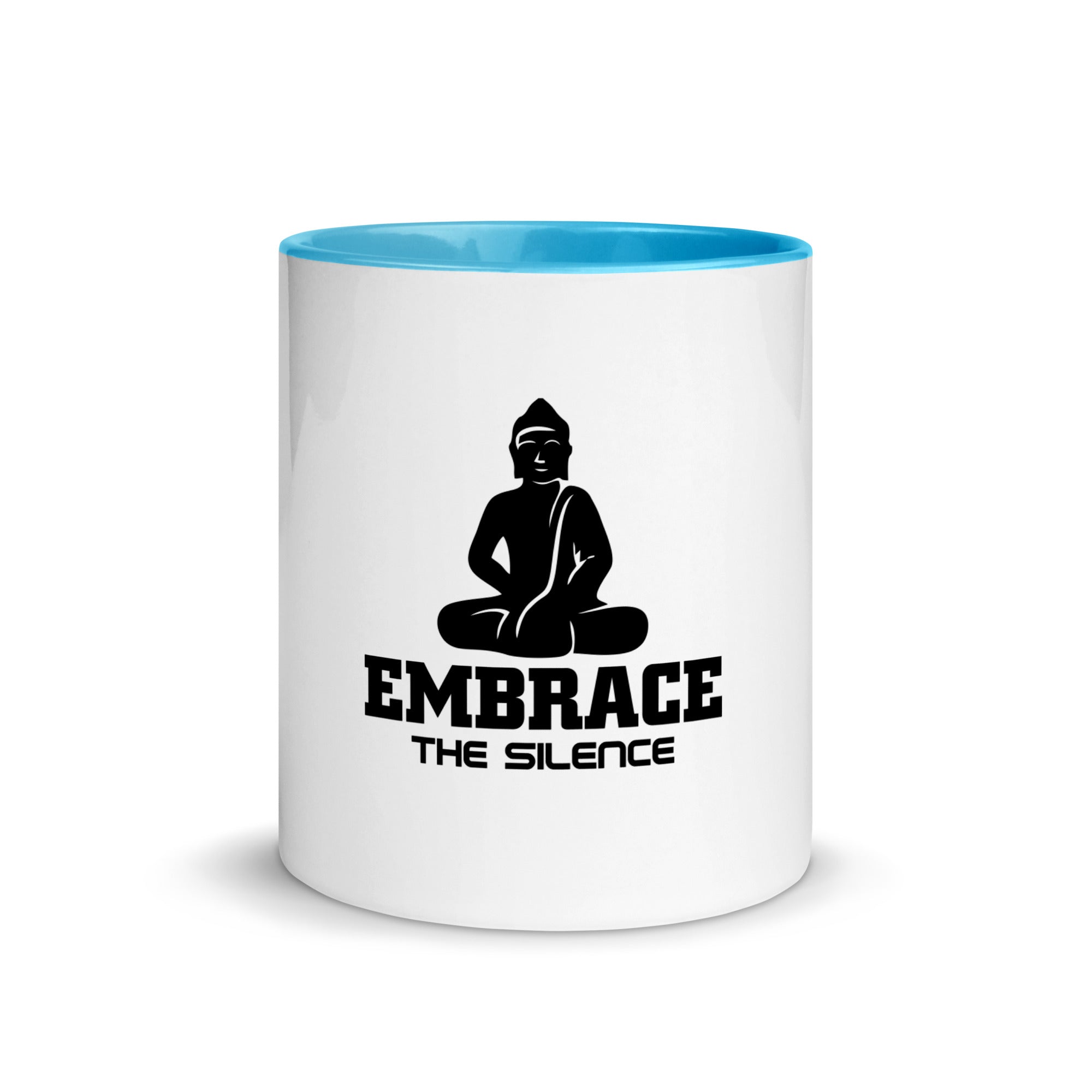 EMBRACE THE SILENCE - Mug with Color Inside