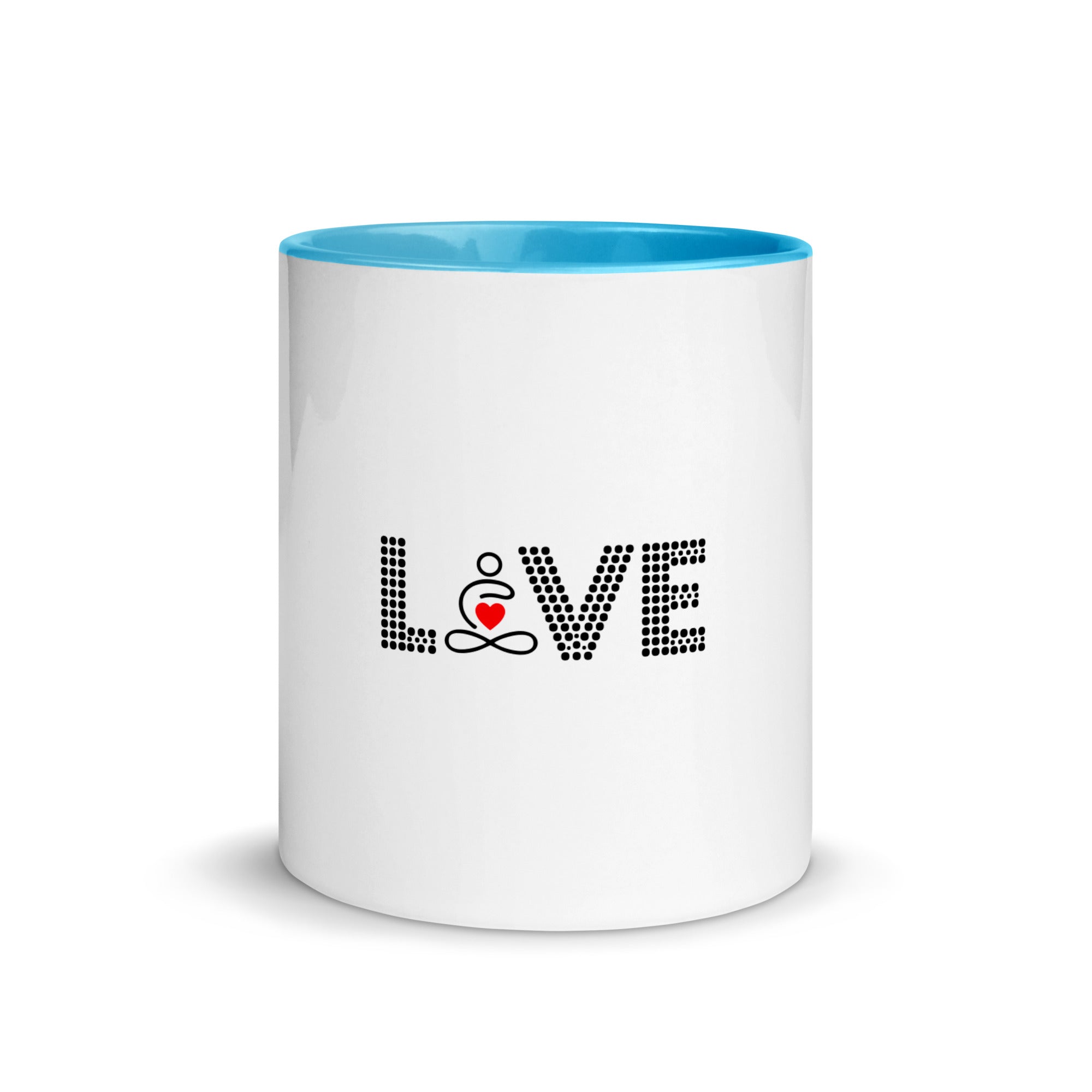 LOVE YOGA - Mug with Color Inside