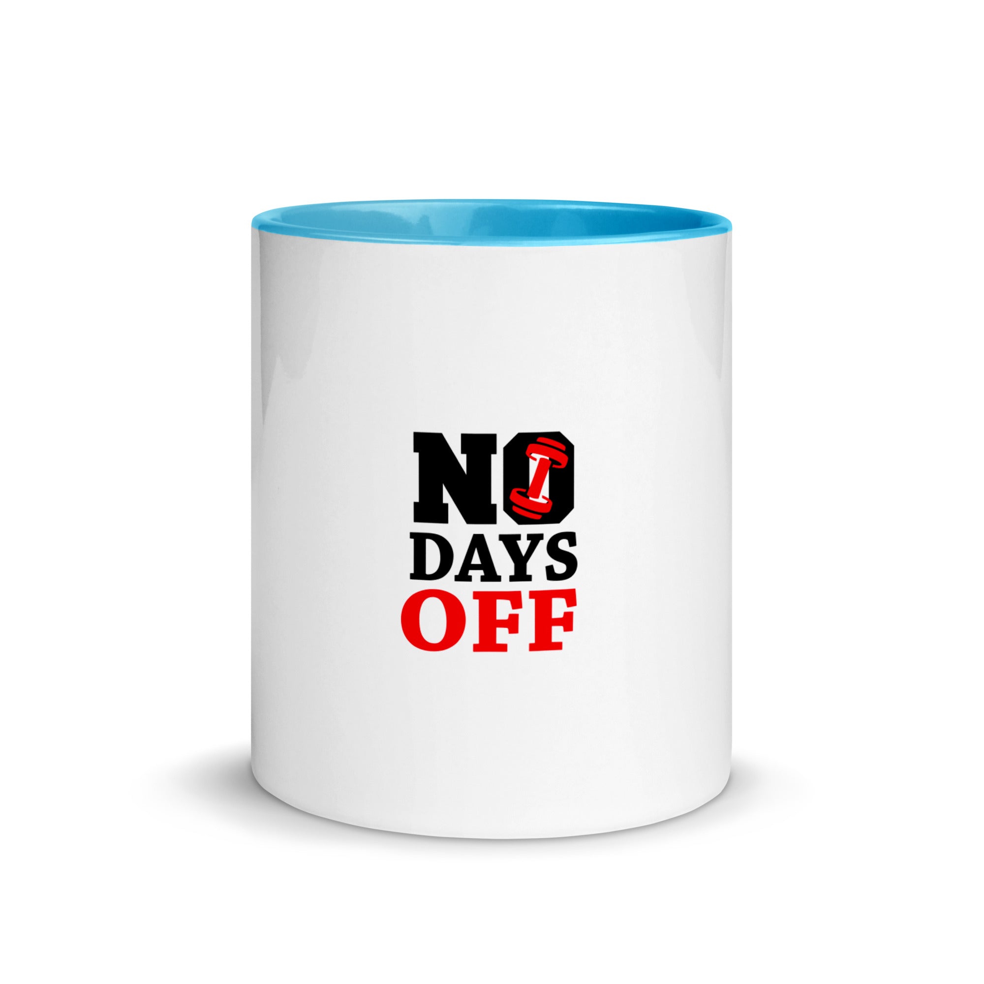 NO DAYS OFF - Mug with Color Inside
