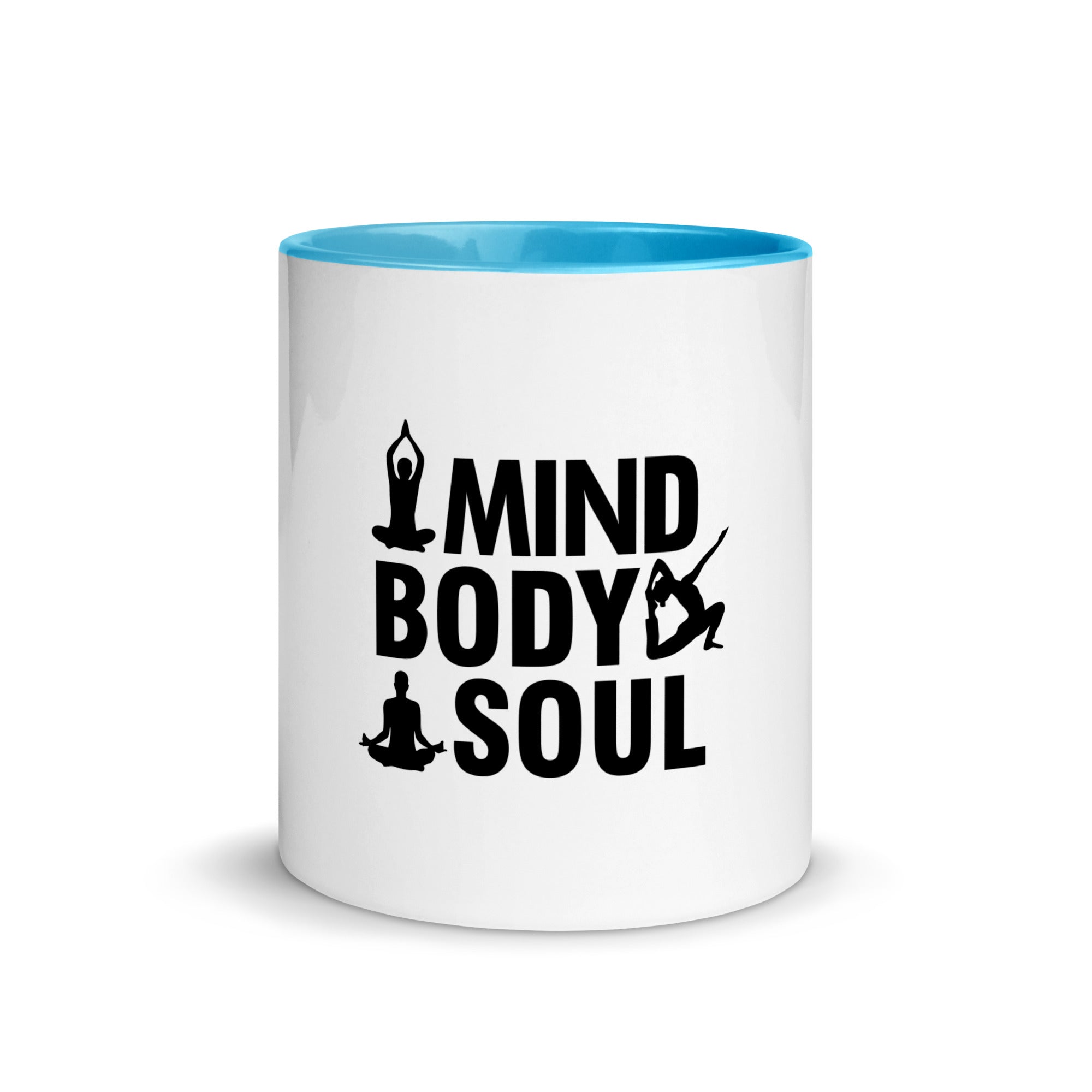 MIND BODY SOUL - Mug with Color Inside