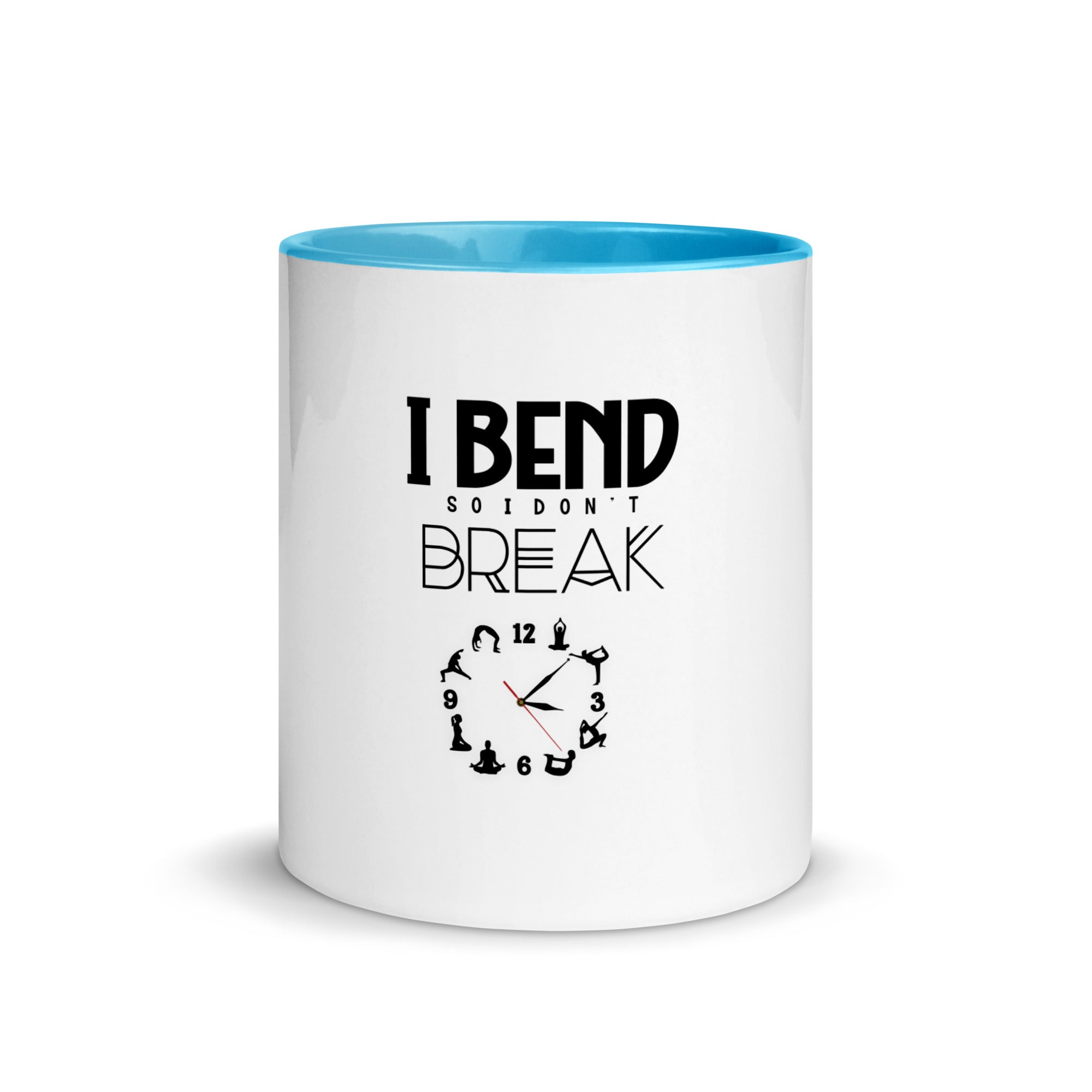 I BEND SO I DON'T BREAK - Mug with Color Inside