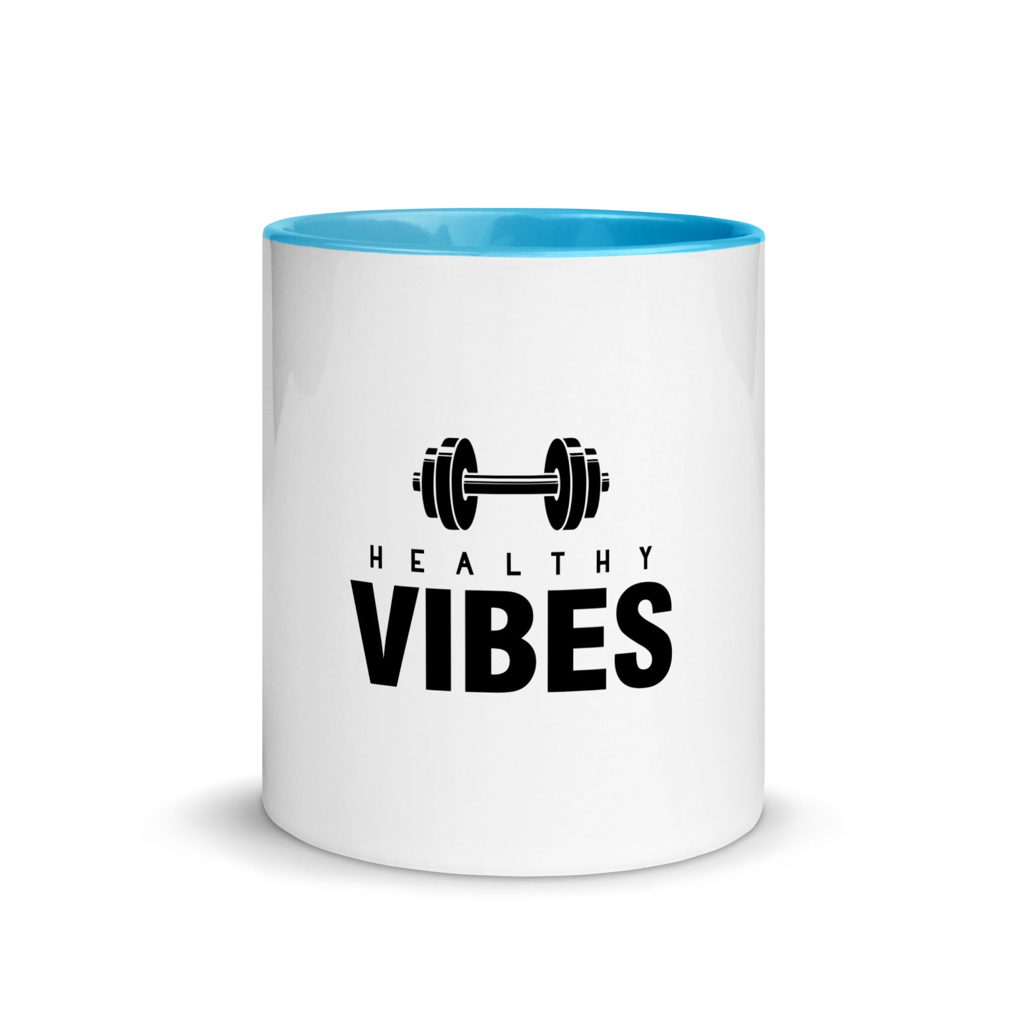 HEALTHY VIBES - Mug with Color Inside