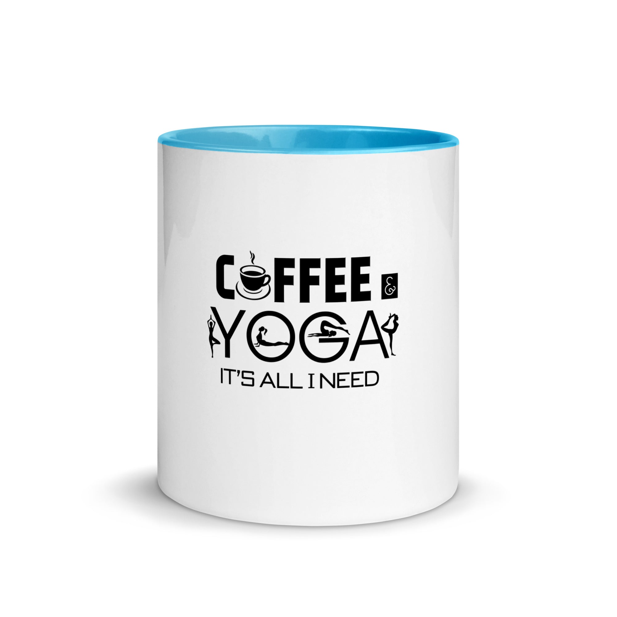 COFFEE YOGA IT'S ALL I NEED - Mug with Color Inside