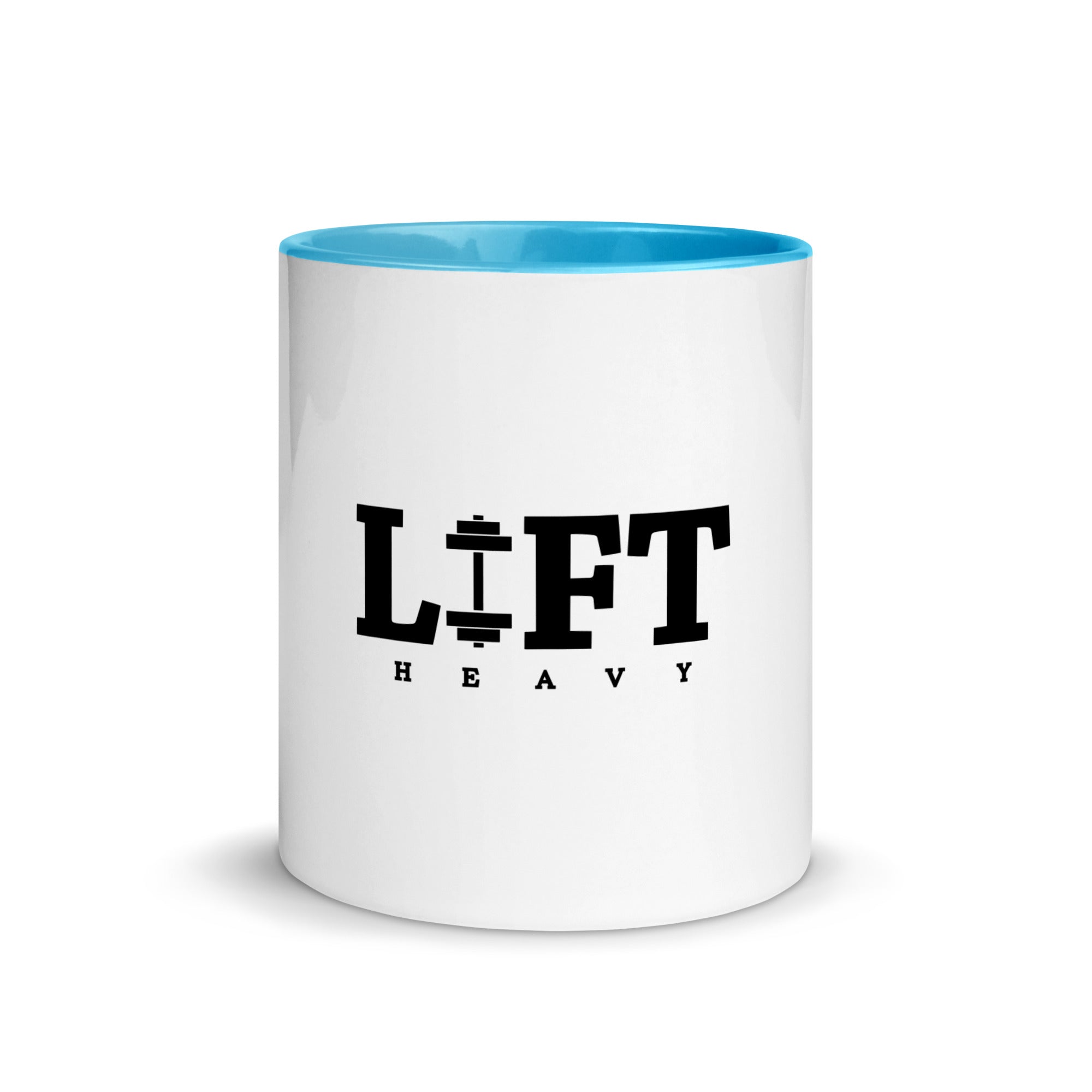 LIFT HEAVY - Mug with Color Inside
