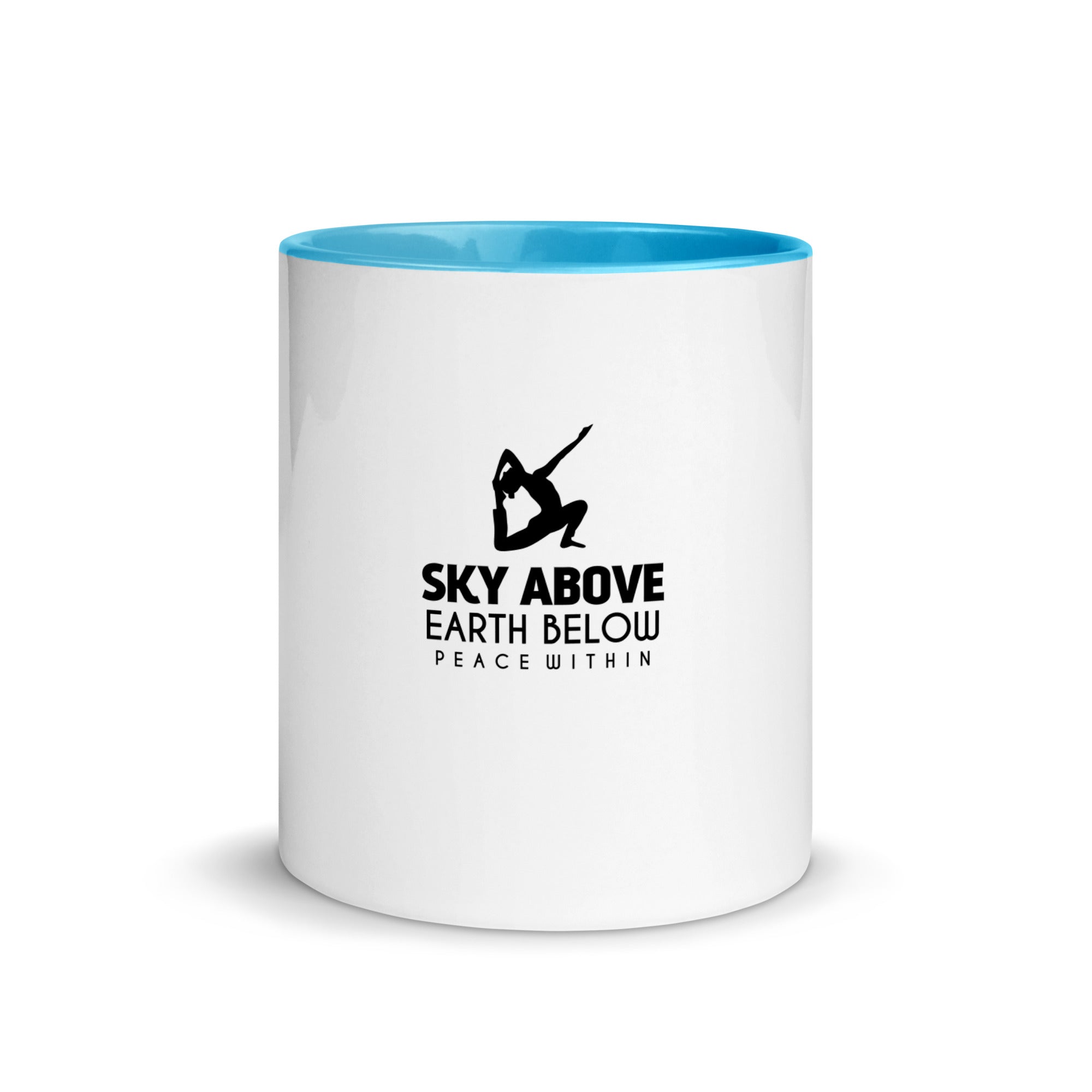 SKY ABOVE EARTH BELOW - Mug with Color Inside