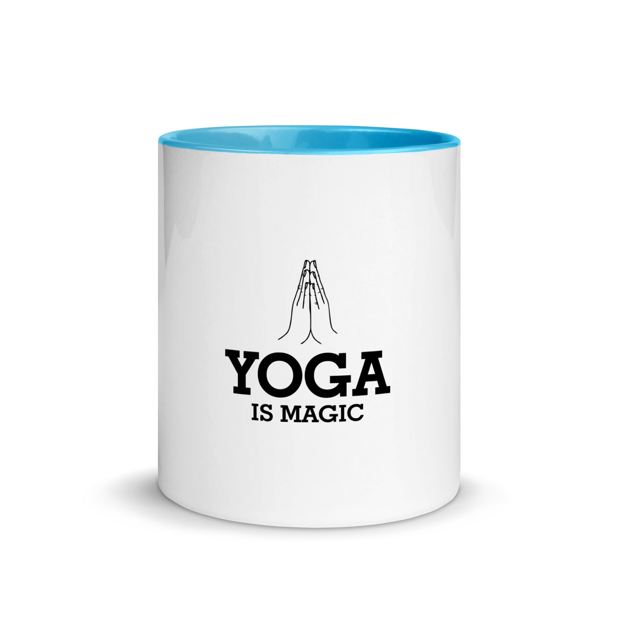 YOGA IS MAGIC - Mug with Color Inside