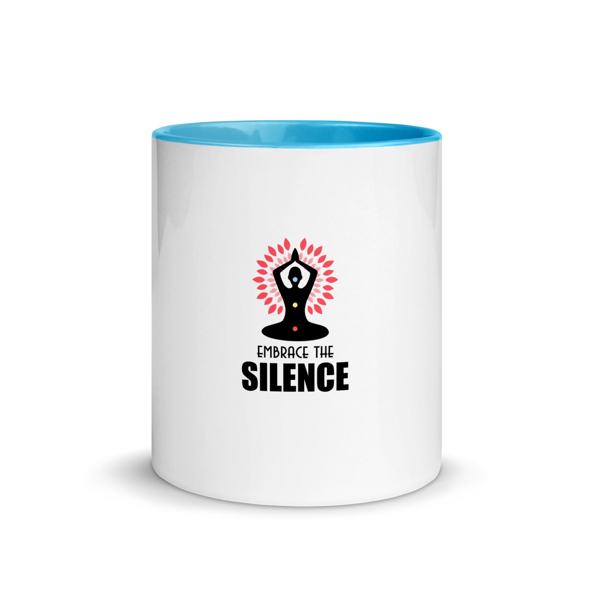 EMBRACE THE SILENCE - Mug with Color Inside