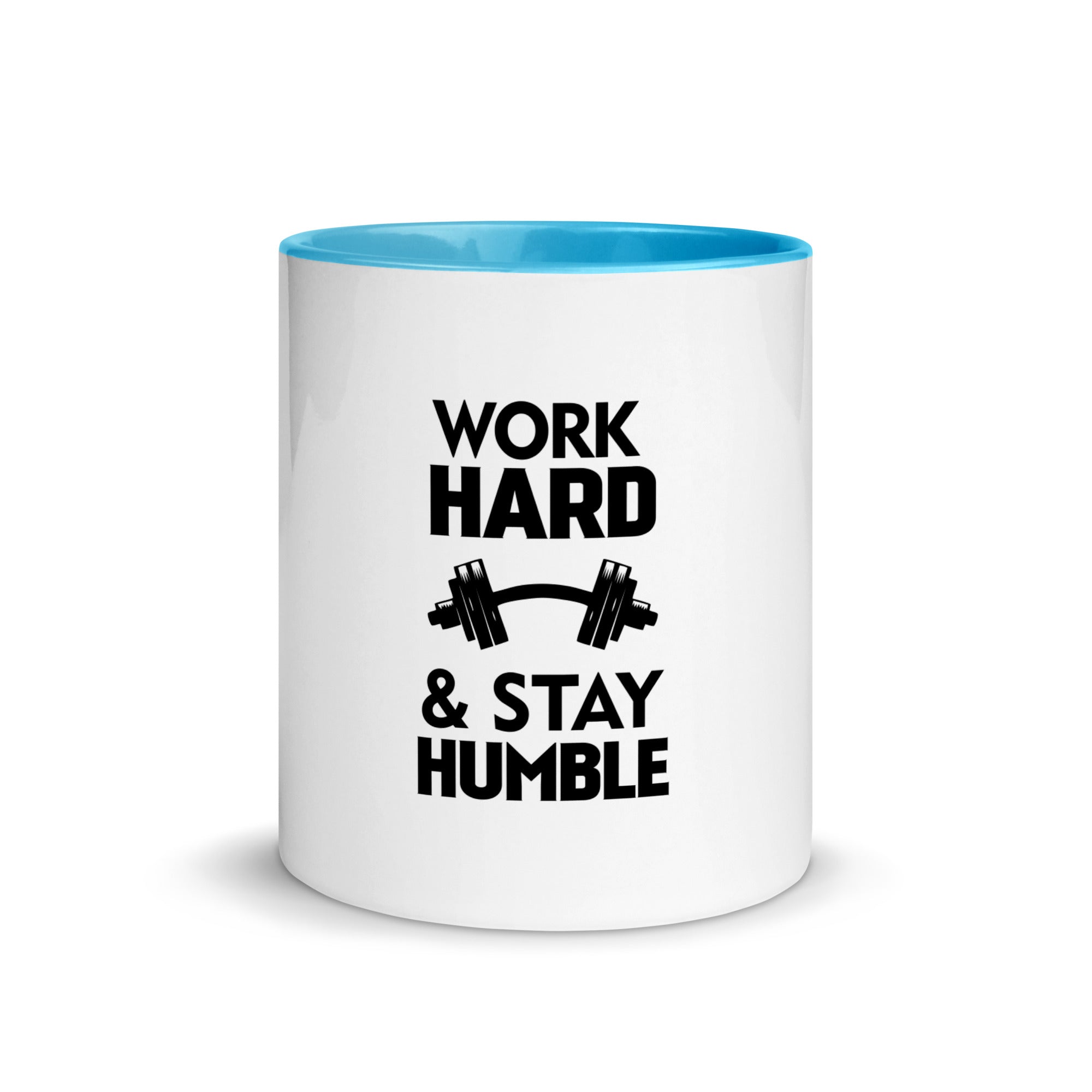 WORK HARD & STAY HUMBLE - Mug with Color Inside
