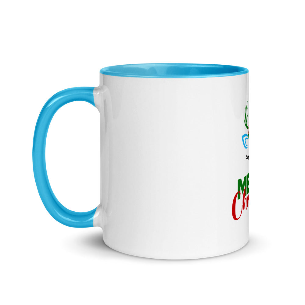 MERRY CHRISTMAS - Mug with Color Inside
