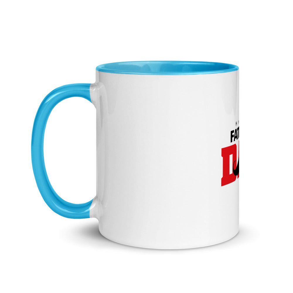 HAPPY FATHER'S DAY - Mug with Color Inside