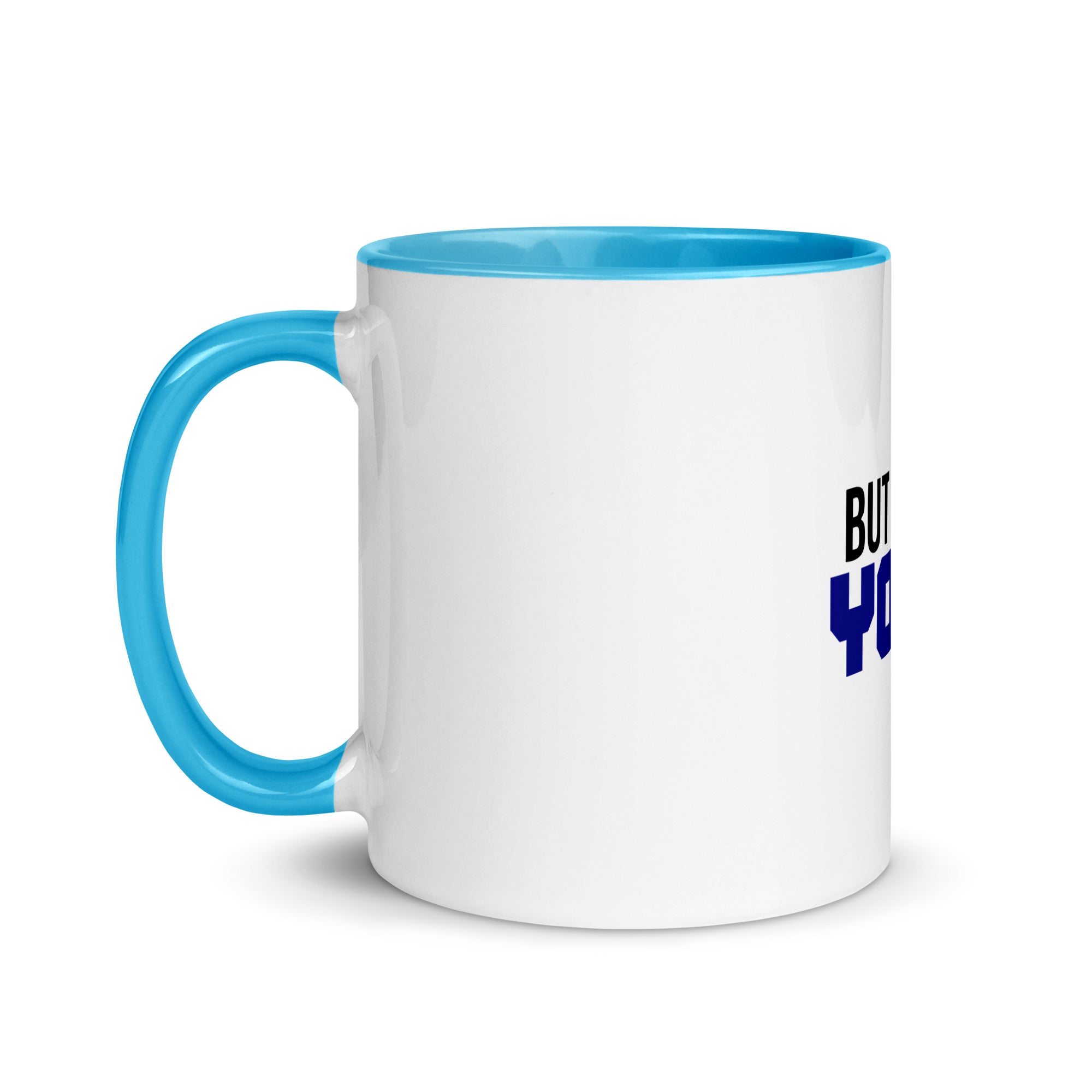 BUT FIRST YOGA - Mug with Color Inside