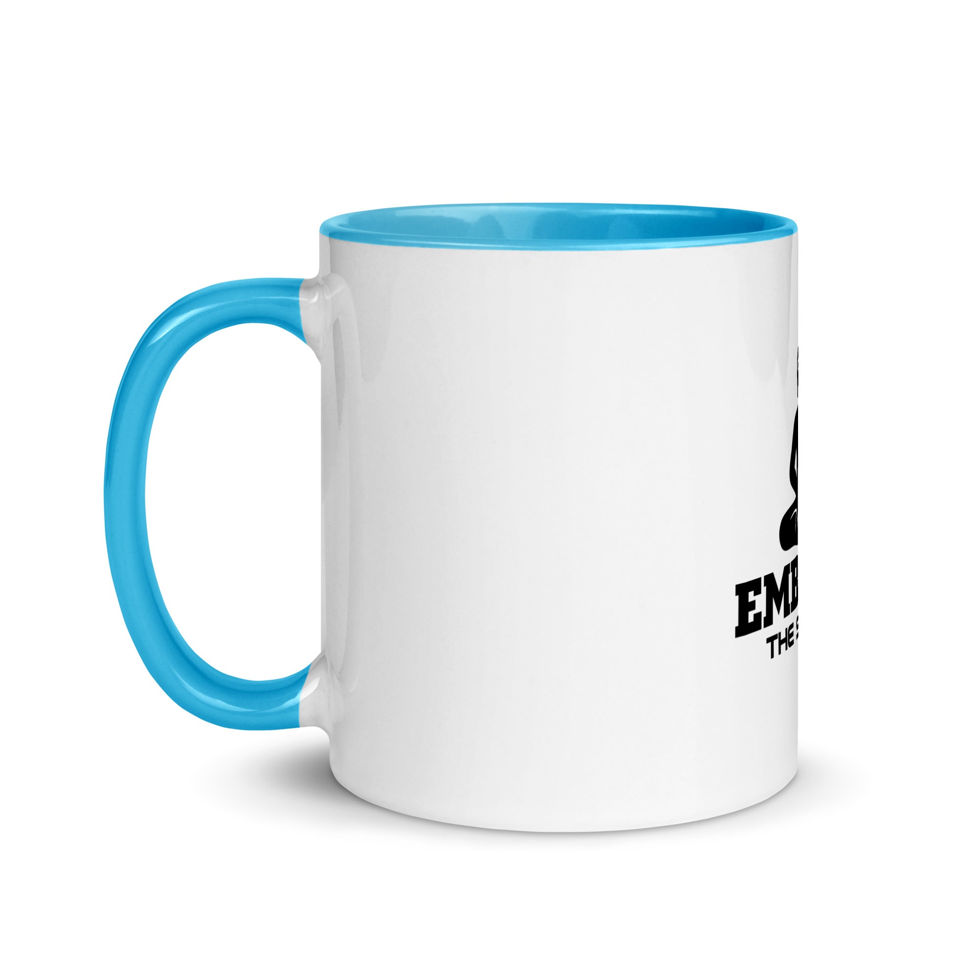 EMBRACE THE SILENCE - Mug with Color Inside