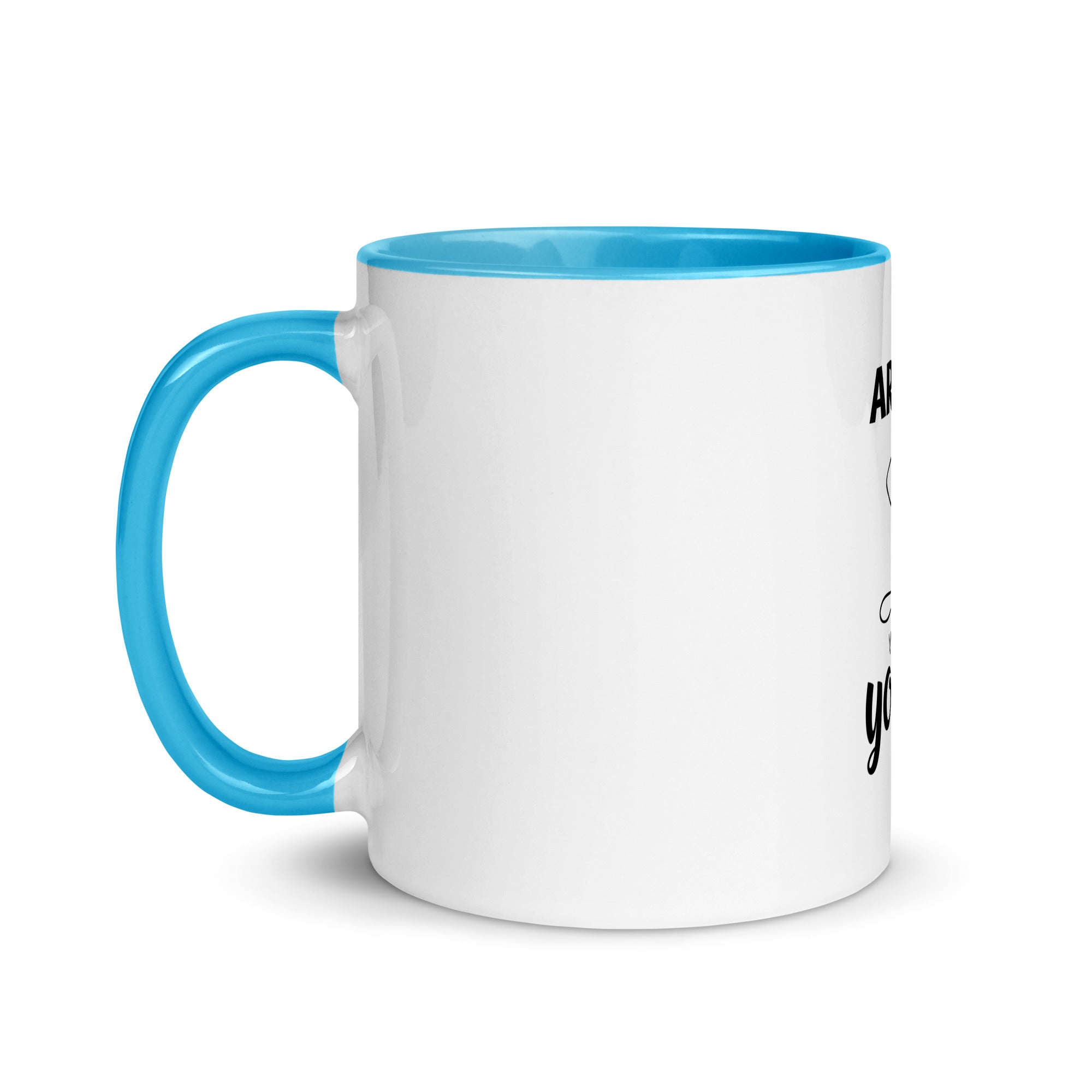 ARISE WITH YOGA - Mug with Color Inside