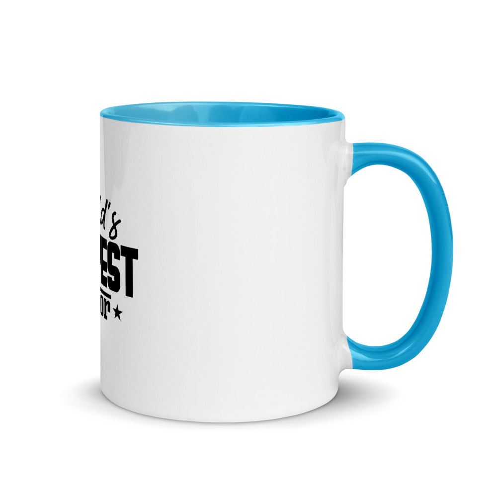 World's okayest actor- Mug with Color Inside