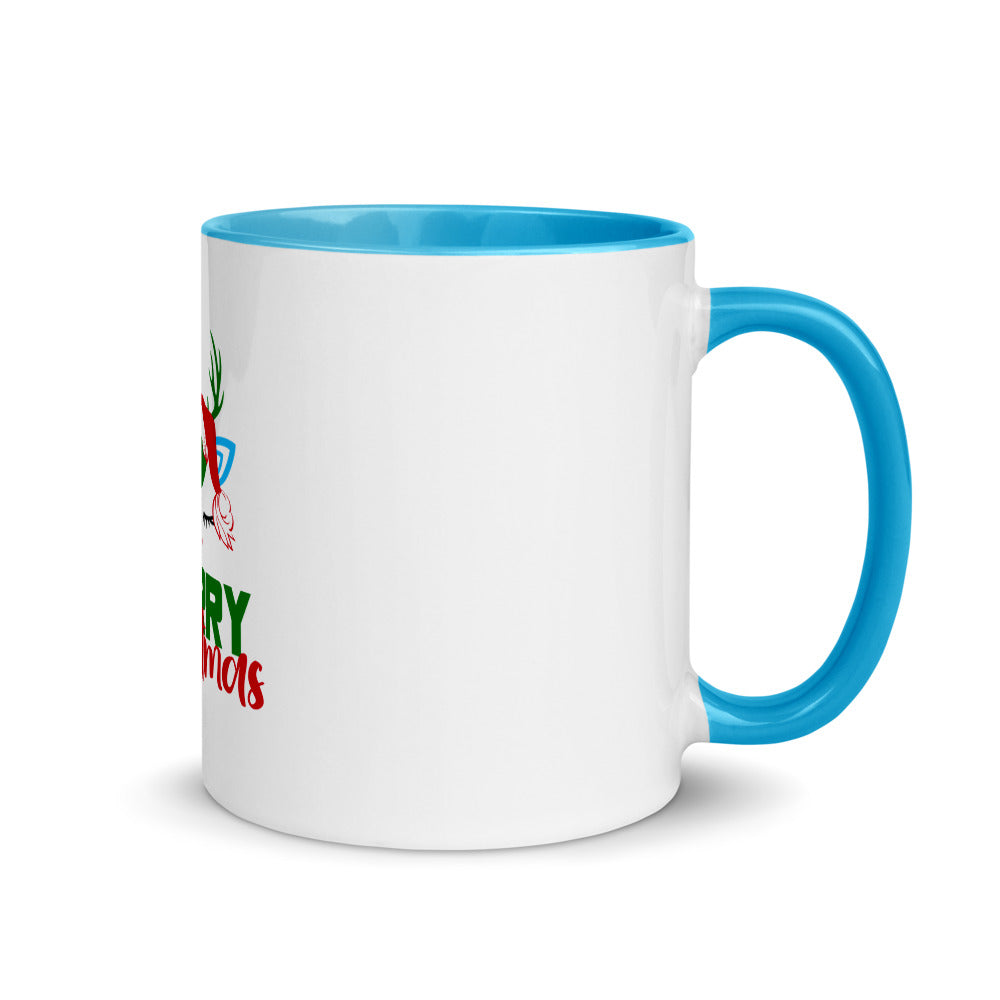 MERRY CHRISTMAS - Mug with Color Inside