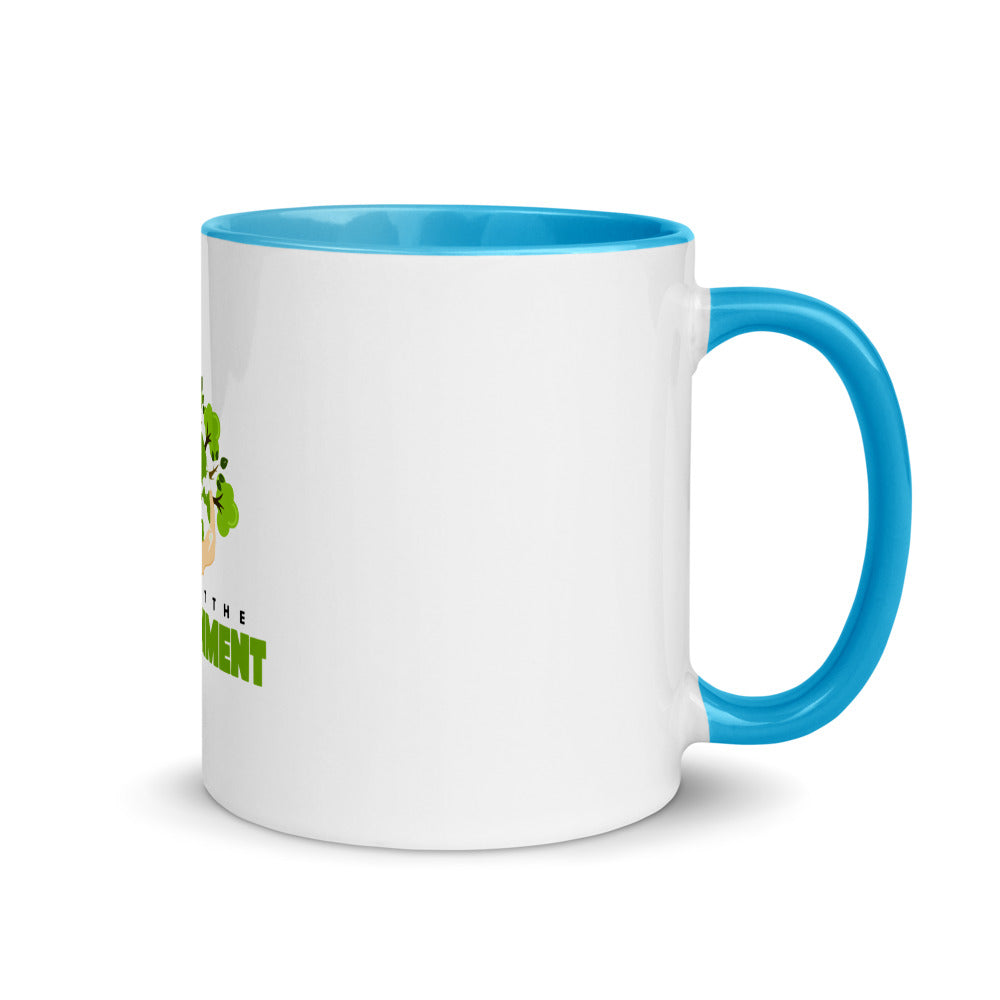 PROTECT THE ENVIRONMENT - Mug with Color Inside