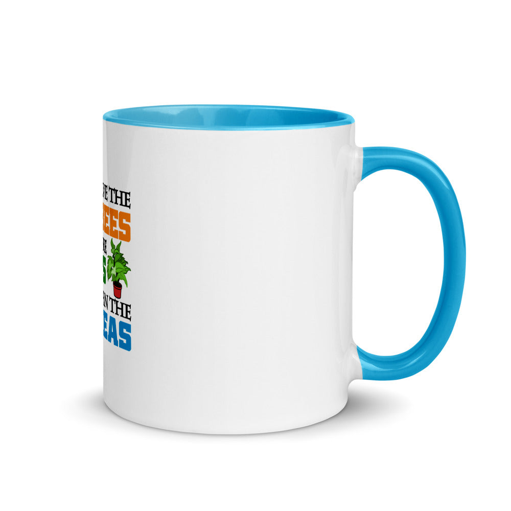 SAVE THE BEES - Mug with Color Inside