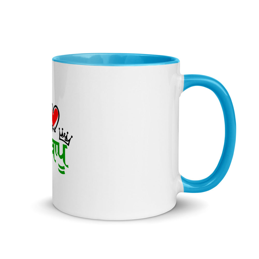 I LOVE BEBE BAPU - Mug with Color Inside