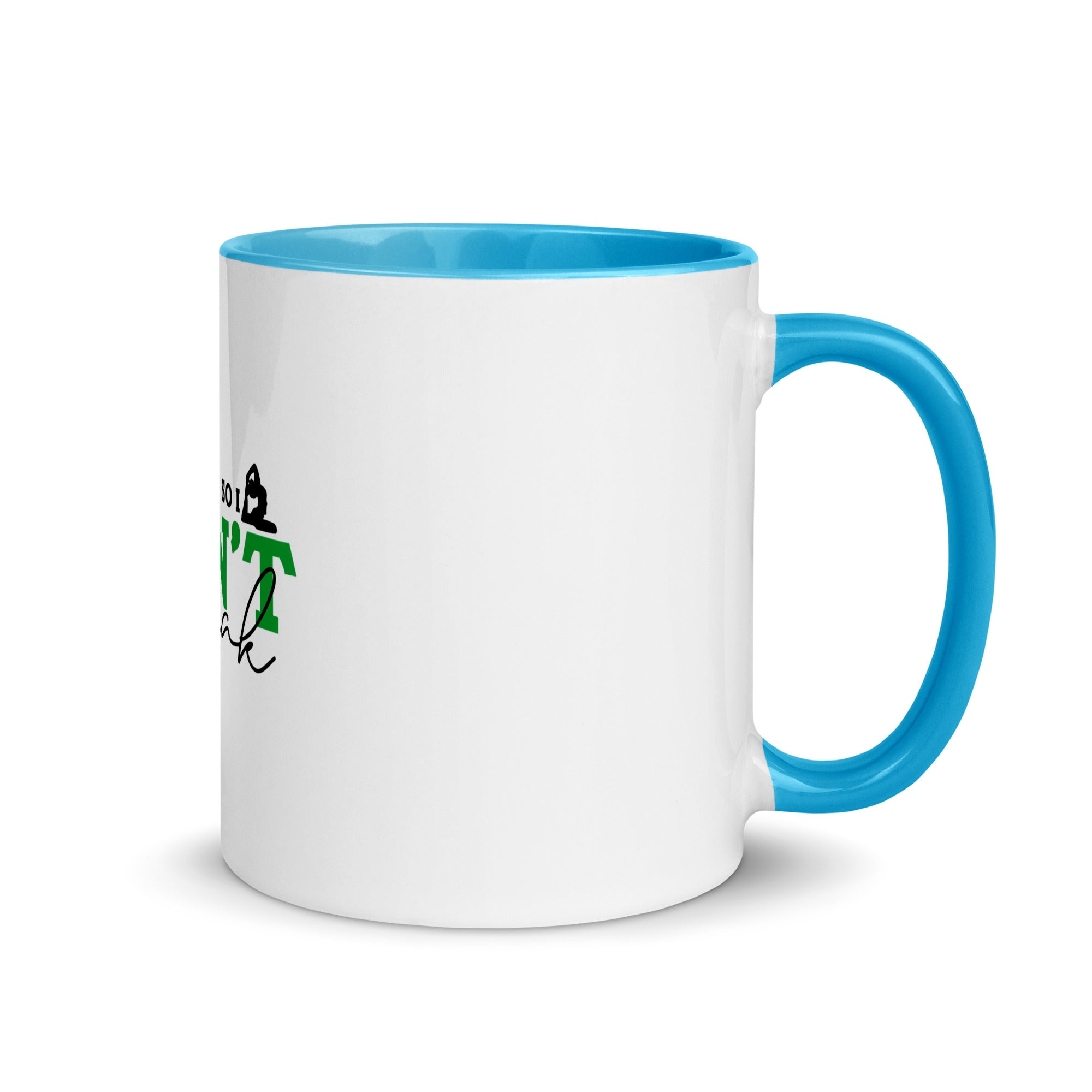 I BEND SO I DON'T BREAK - Mug with Color Inside