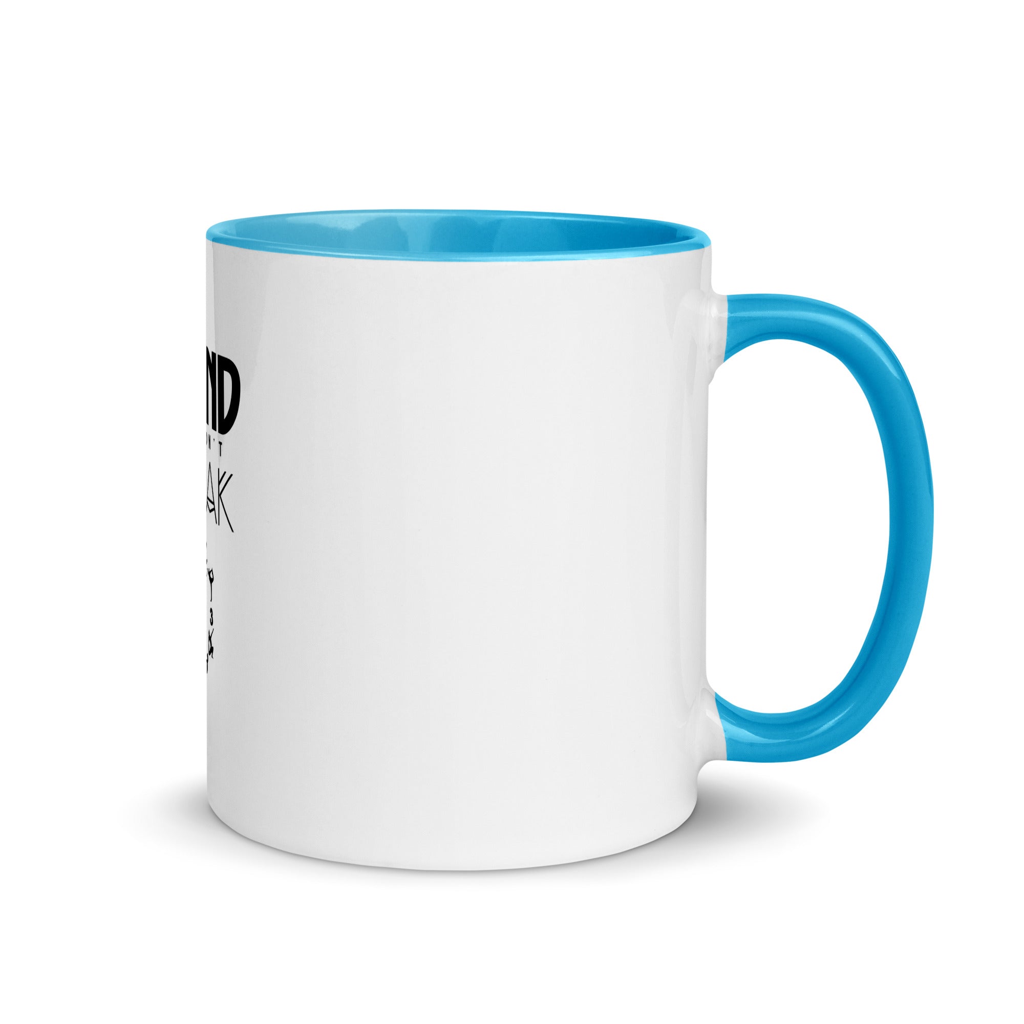 I BEND SO I DON'T BREAK - Mug with Color Inside