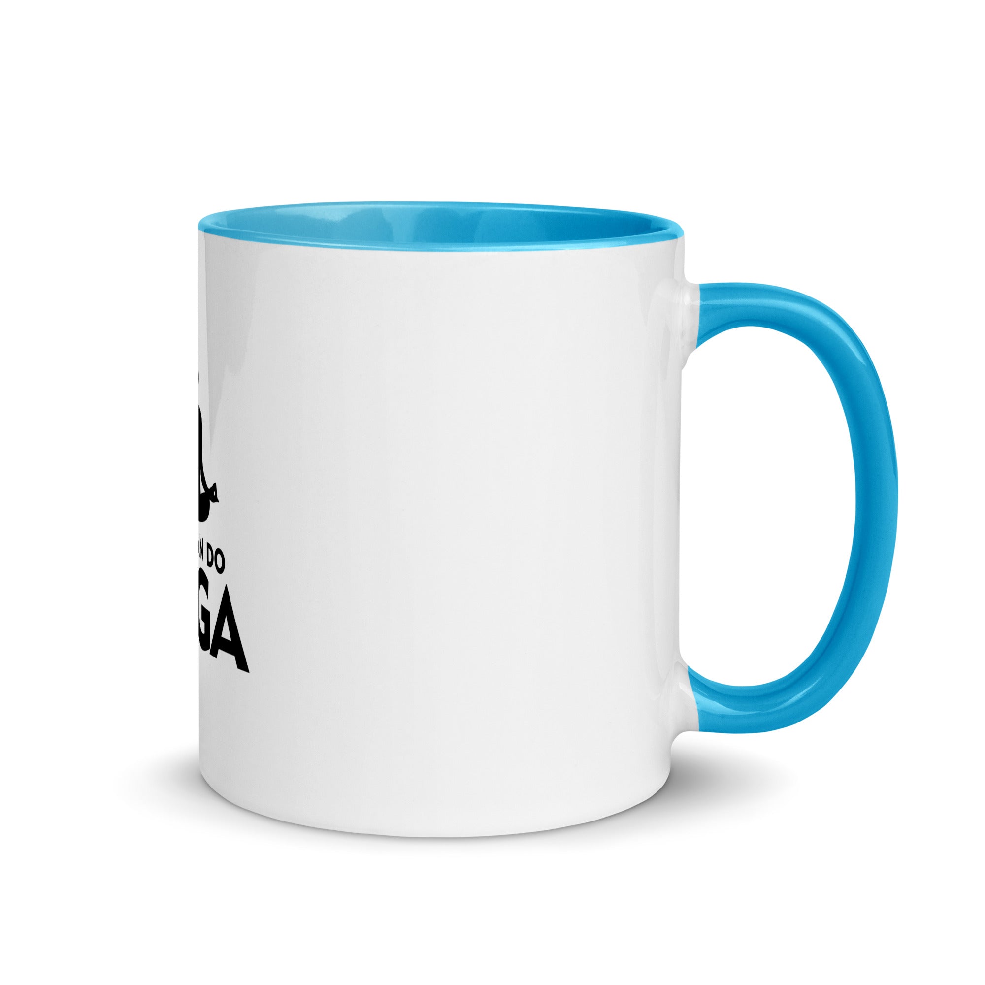 REAL MAN DO YOGA - Mug with Color Inside