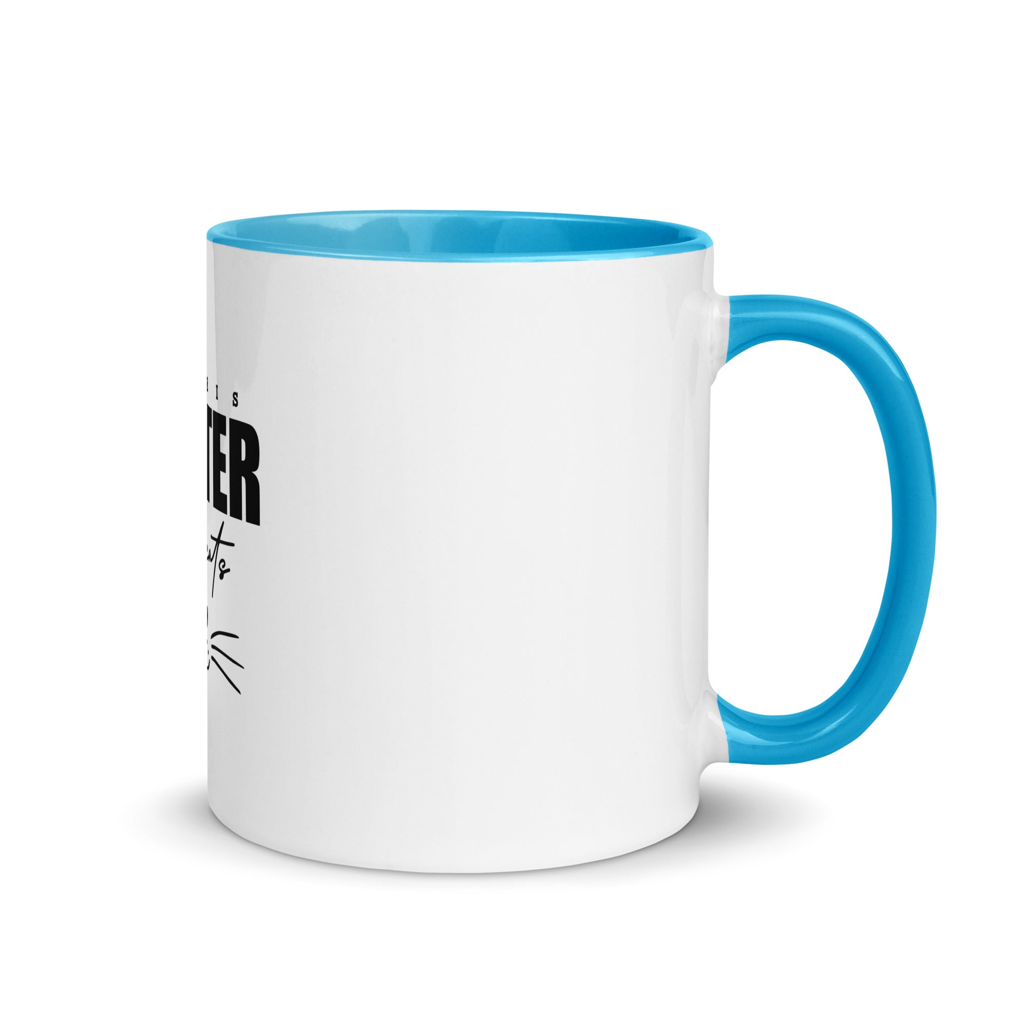 LIFE IS BETTER WITH CATS - Mug with Color Inside