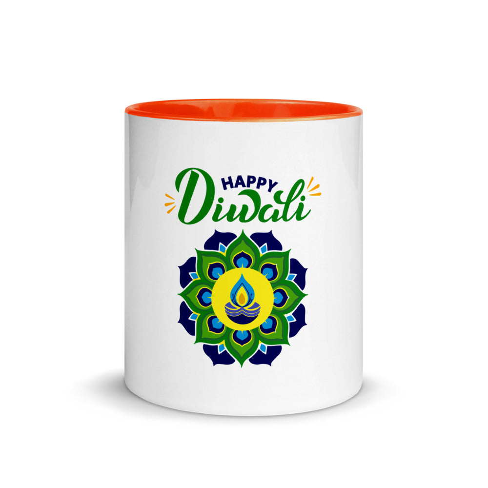 HAPPY DIWALI - Mug with Color Inside