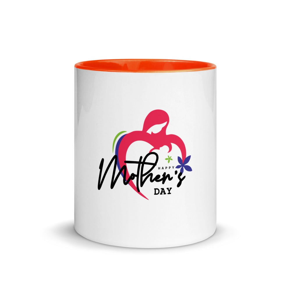 HAPPY MOTHER'S DAY - Mug with Color Inside