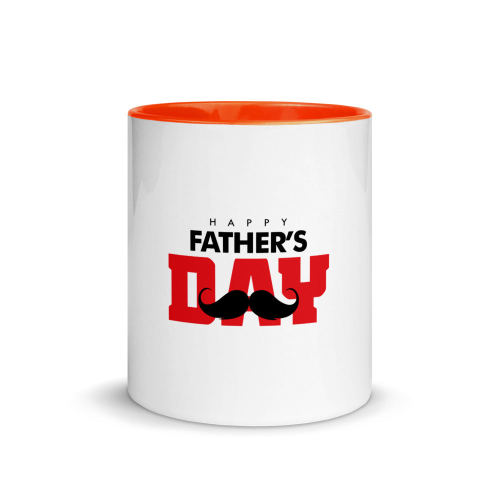 HAPPY FATHER'S DAY - Mug with Color Inside