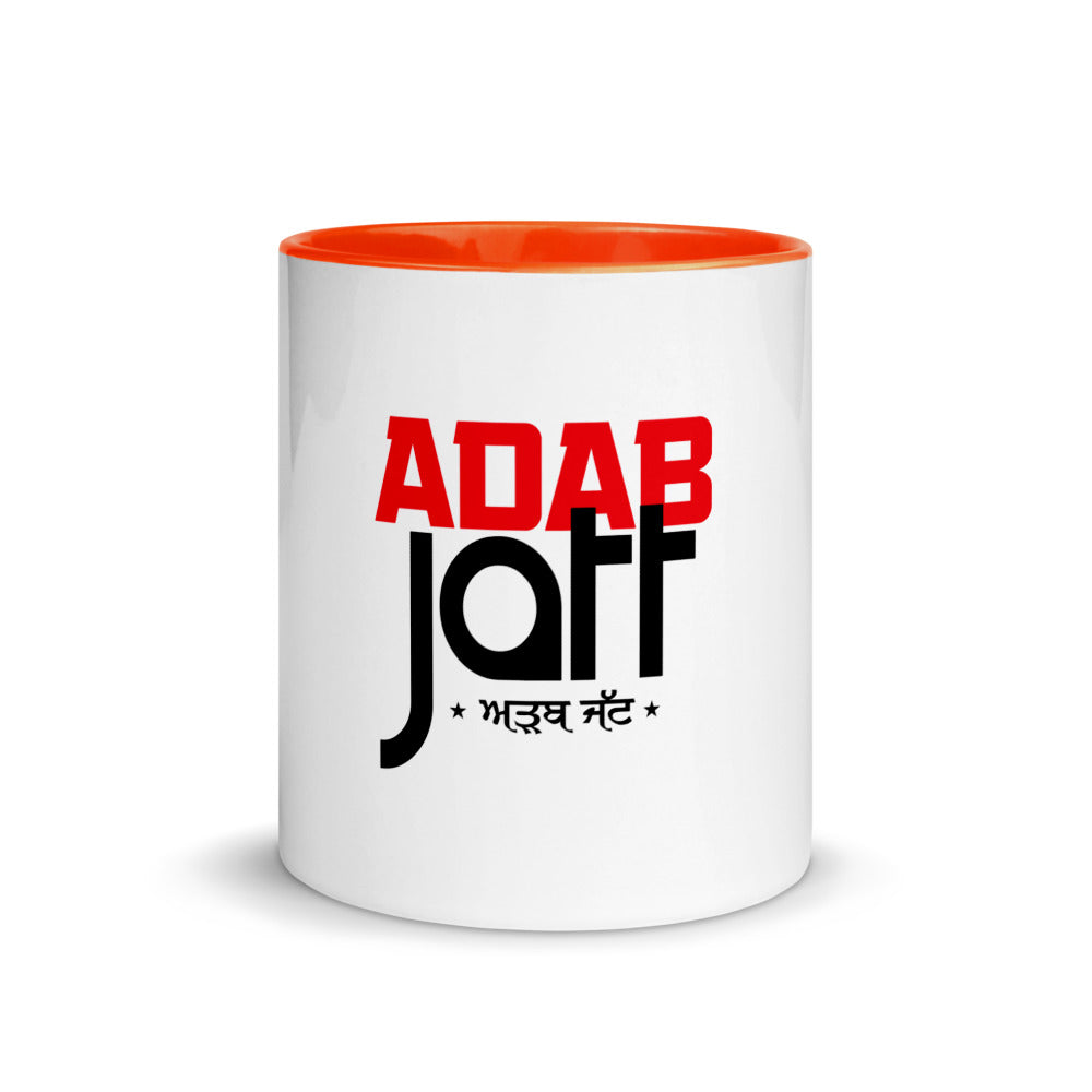 ADAB JATT - Mug with Color Inside