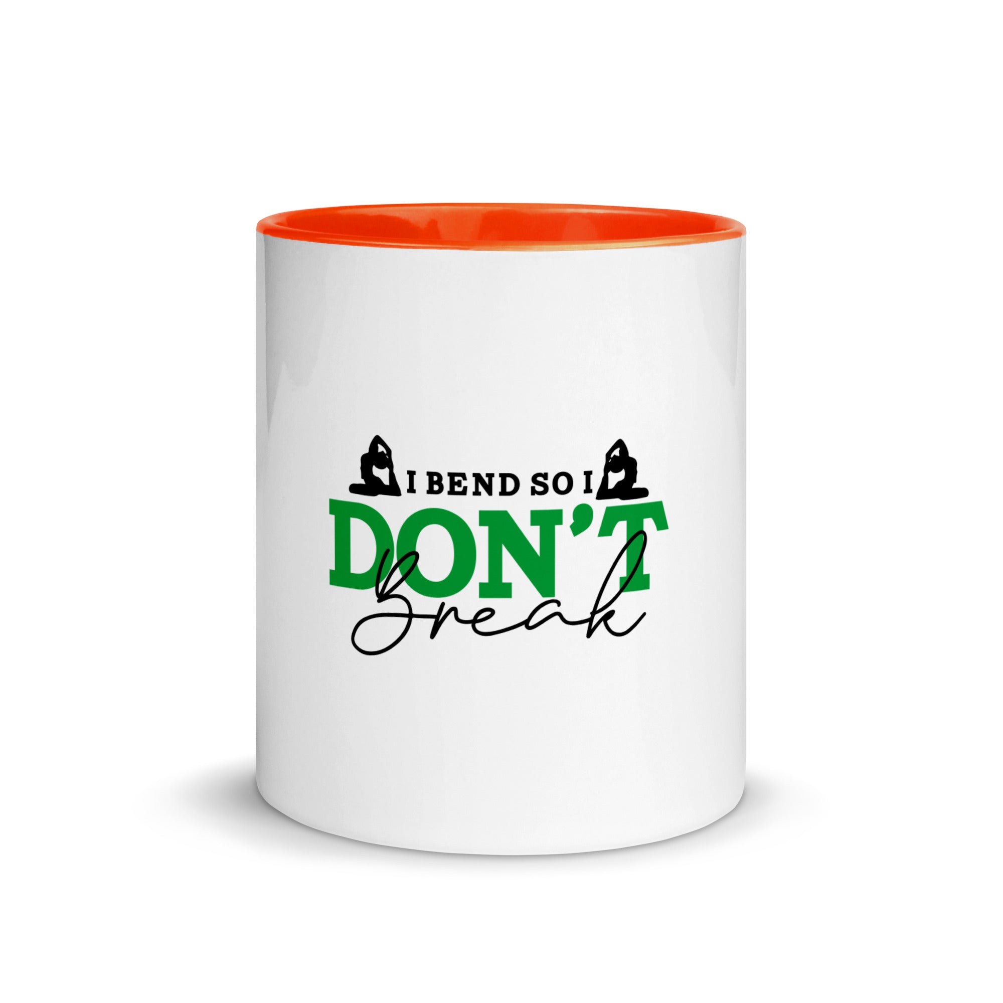 I BEND SO I DON'T BREAK - Mug with Color Inside