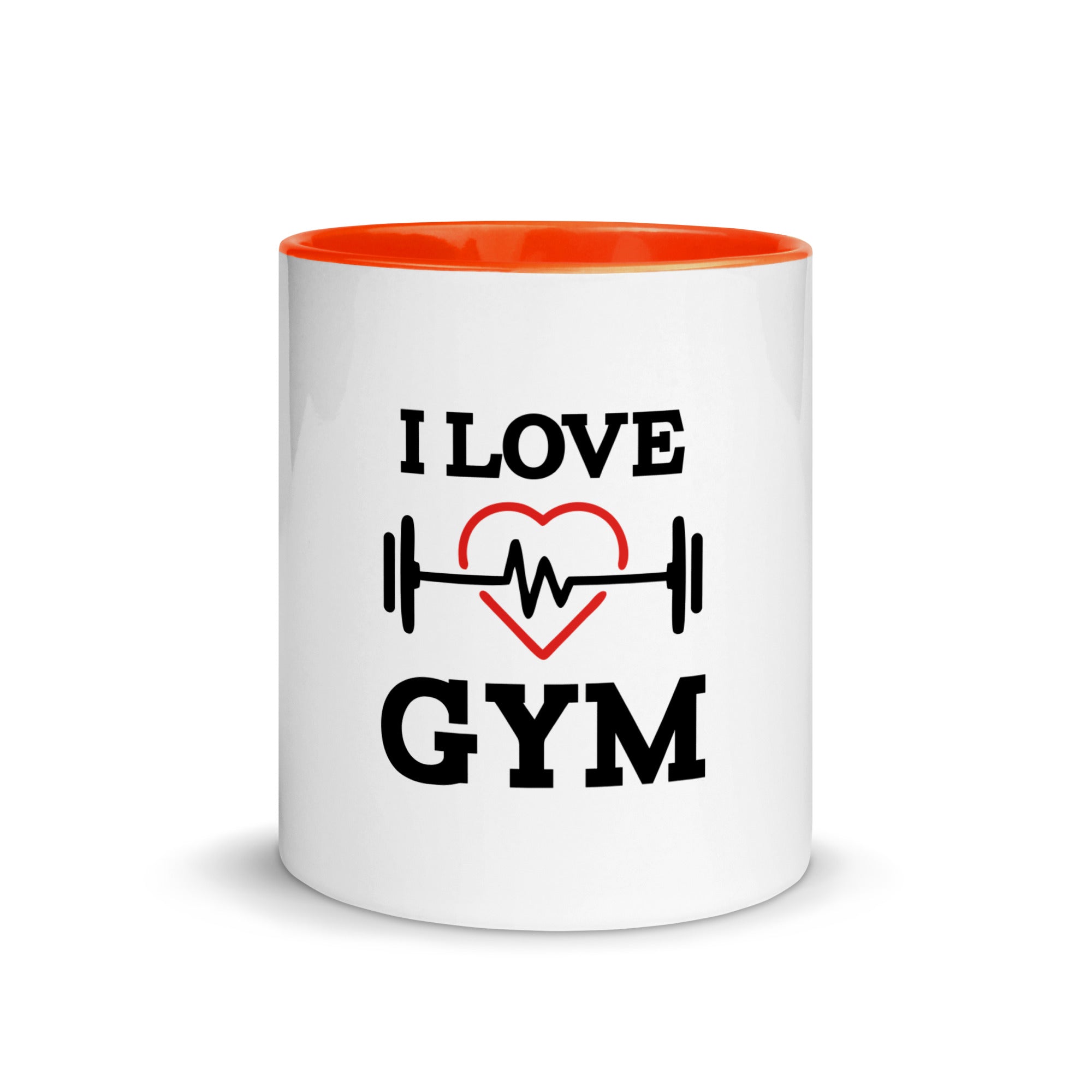 I LOVE GYM - Mug with Color Inside
