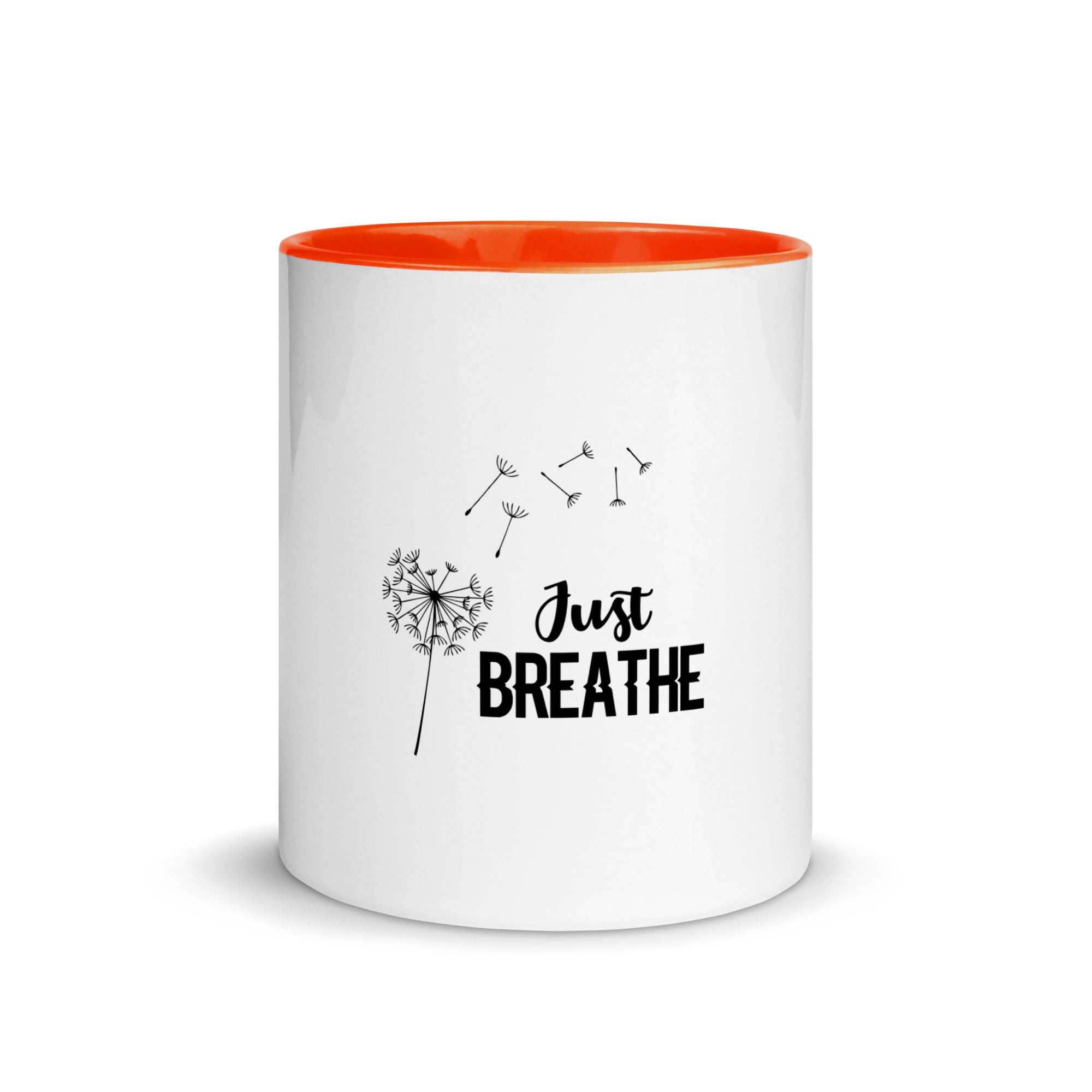 JUST BREATHE - Mug with Color Inside