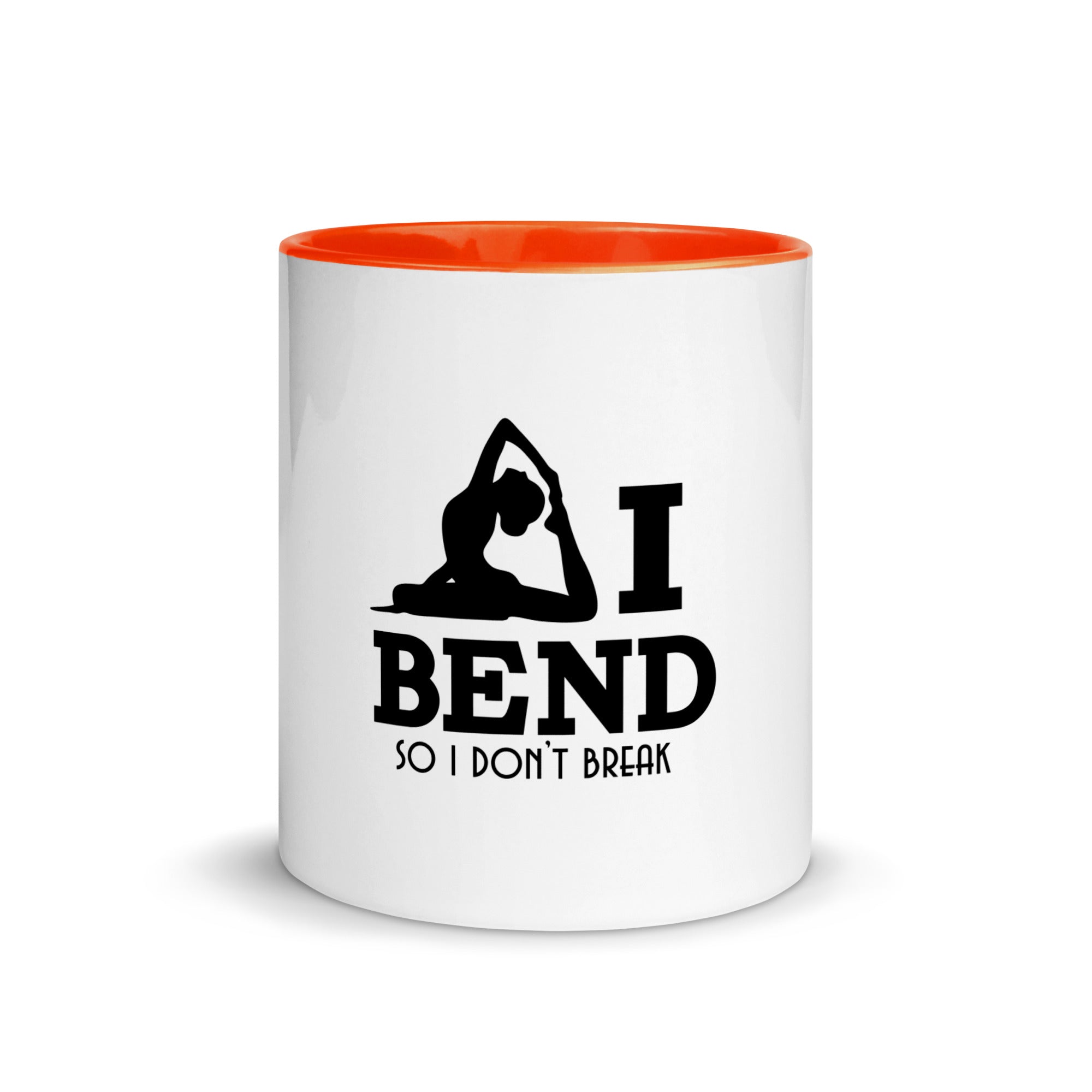 I BEND SO I DON'T BREAK - Mug with Color Inside