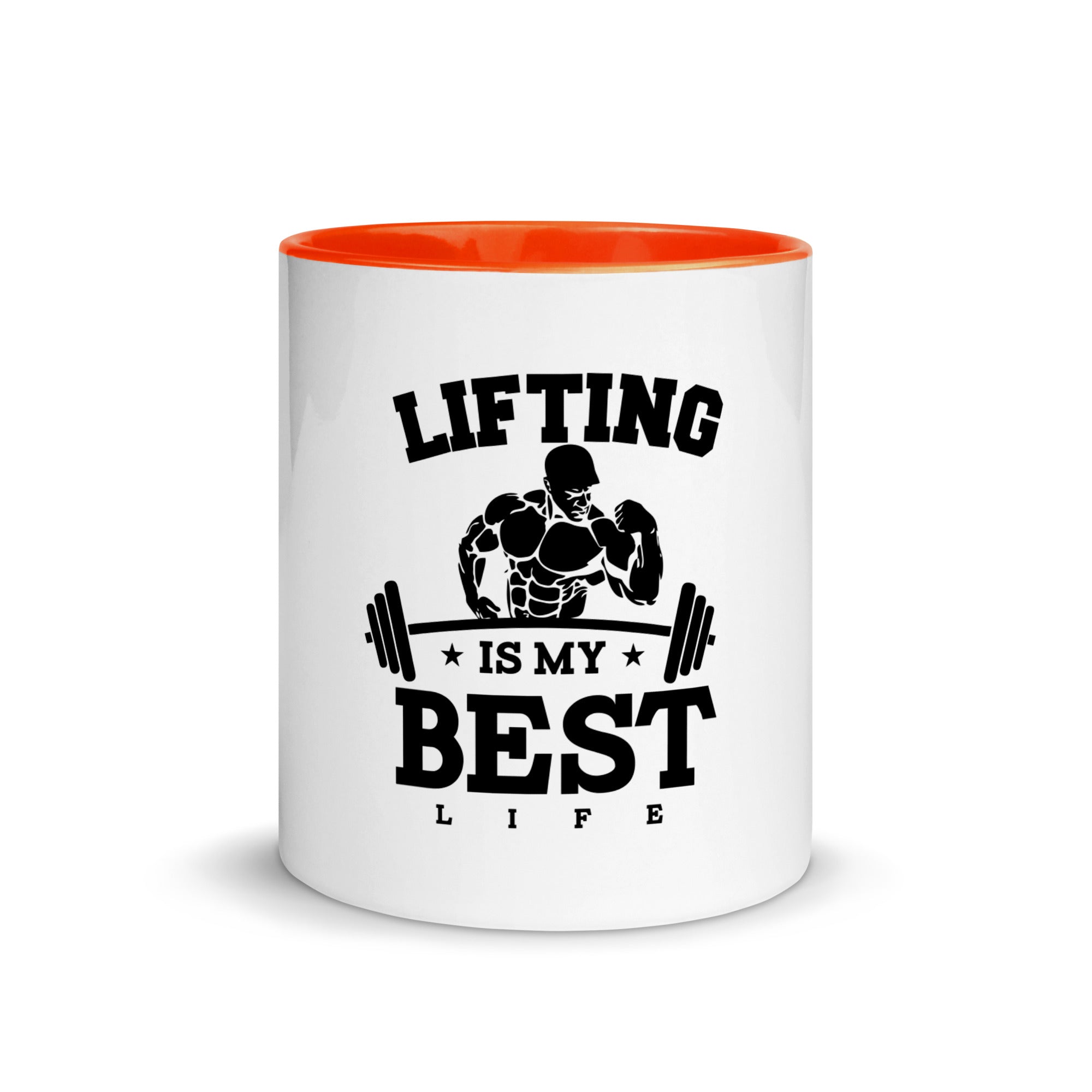 LIFTING IS MY BEST LIFE - Mug with Color Inside