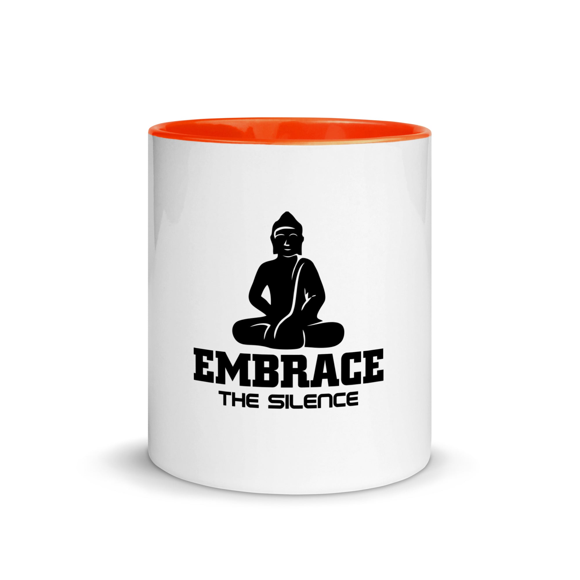EMBRACE THE SILENCE - Mug with Color Inside