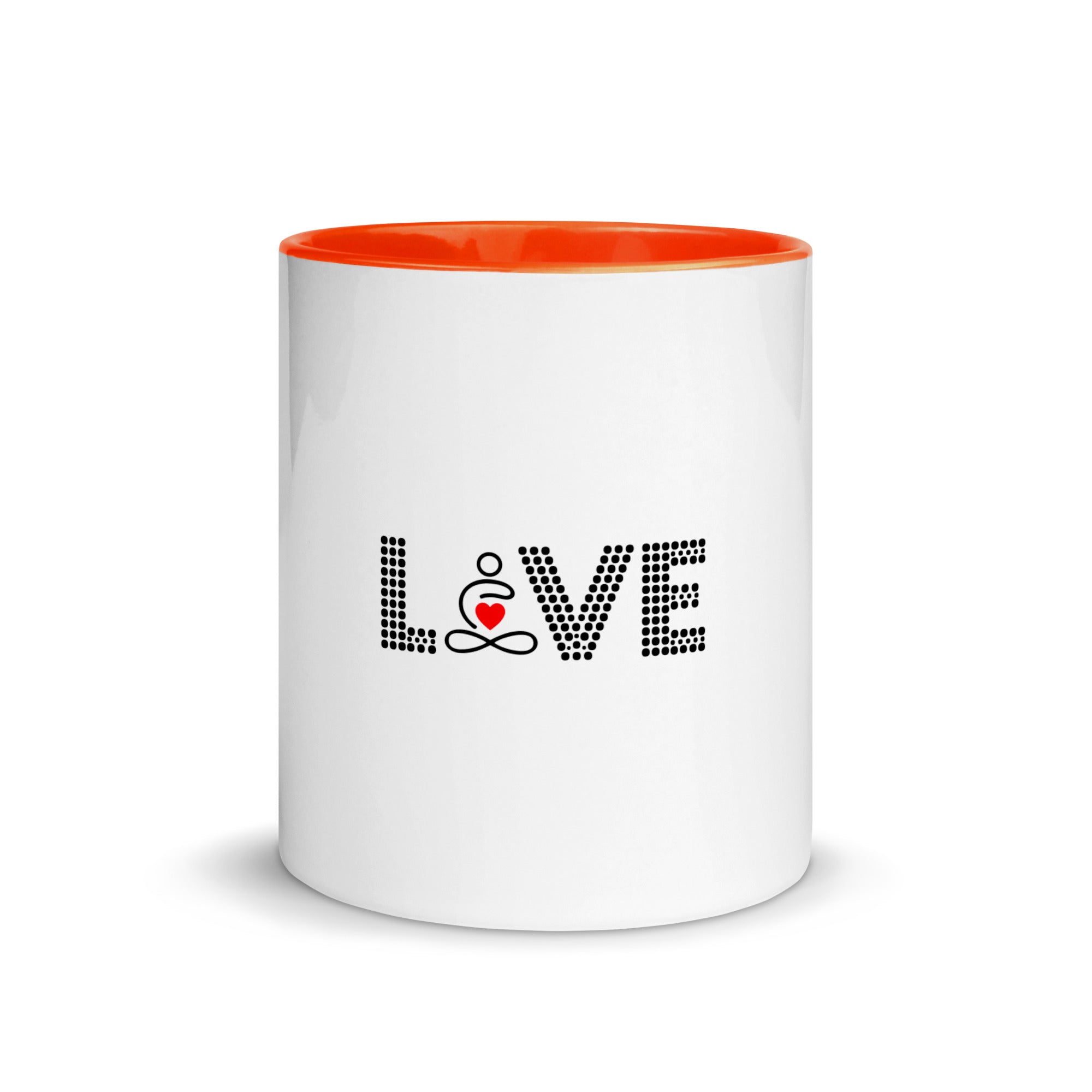 LOVE YOGA - Mug with Color Inside