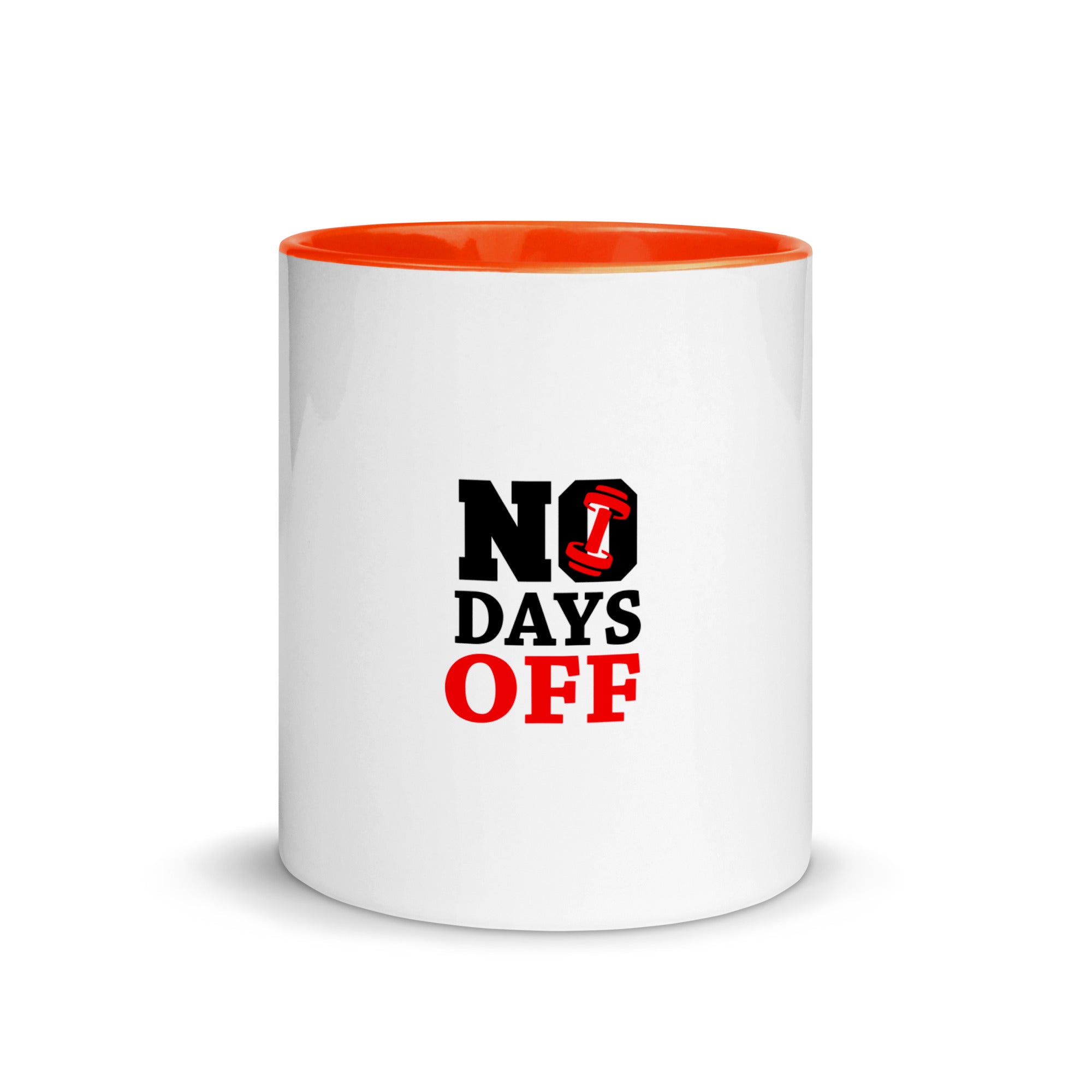 NO DAYS OFF - Mug with Color Inside