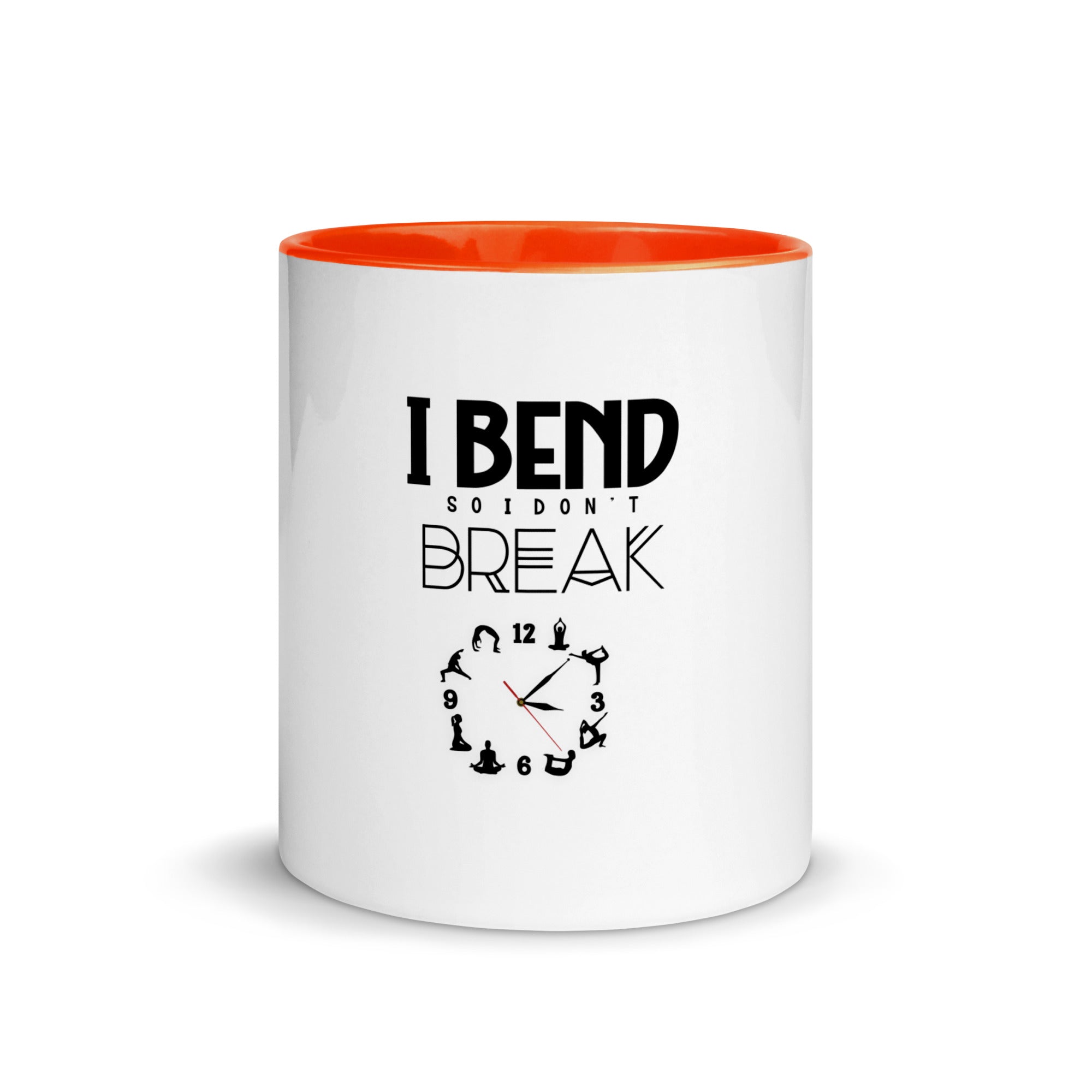 I BEND SO I DON'T BREAK - Mug with Color Inside