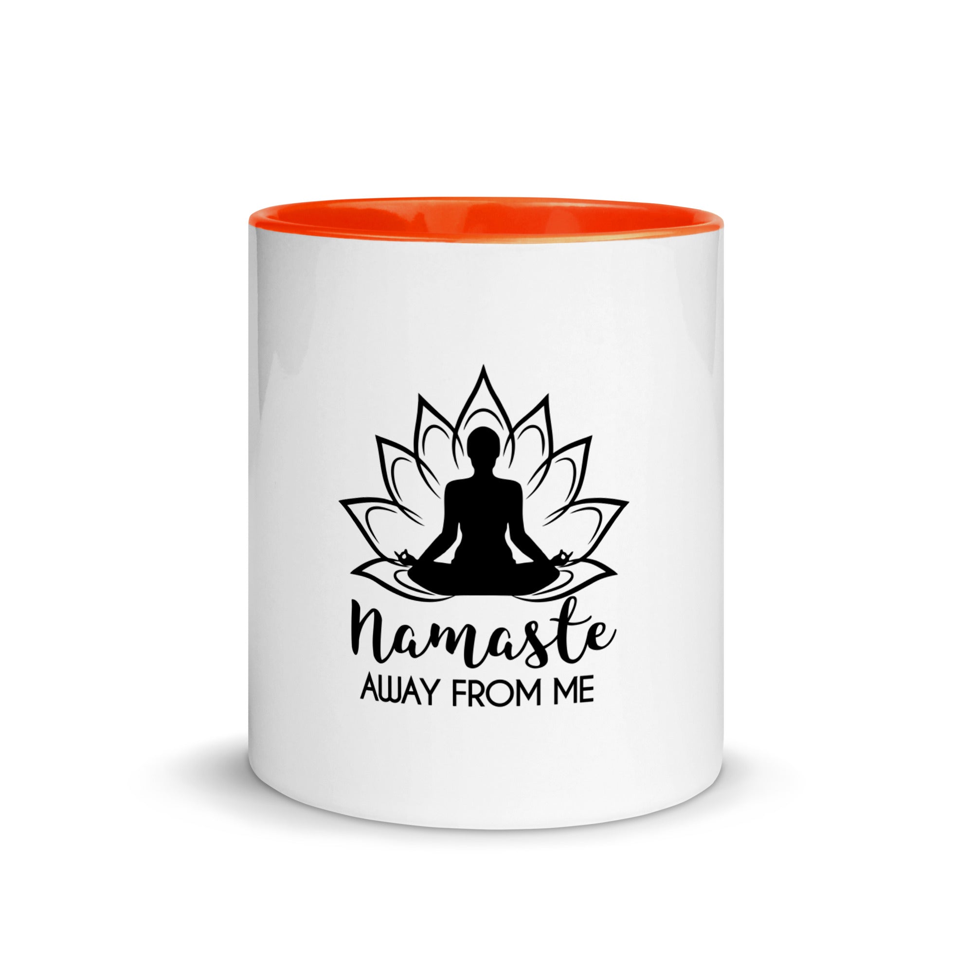 NAMASTE AWAY FROM ME - Mug with Color Inside