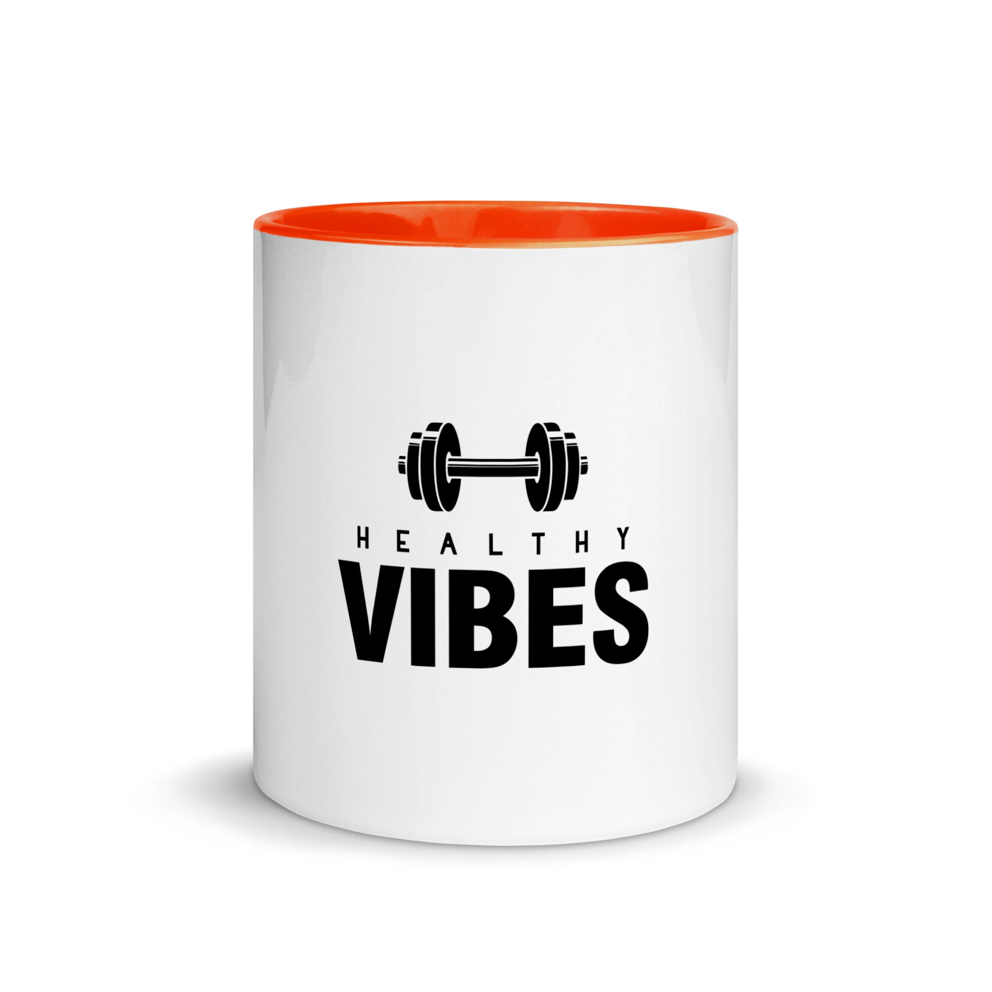 HEALTHY VIBES - Mug with Color Inside