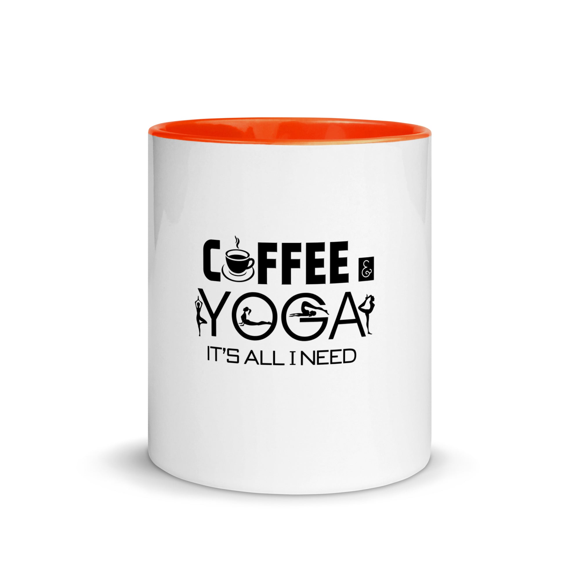 COFFEE YOGA IT'S ALL I NEED - Mug with Color Inside