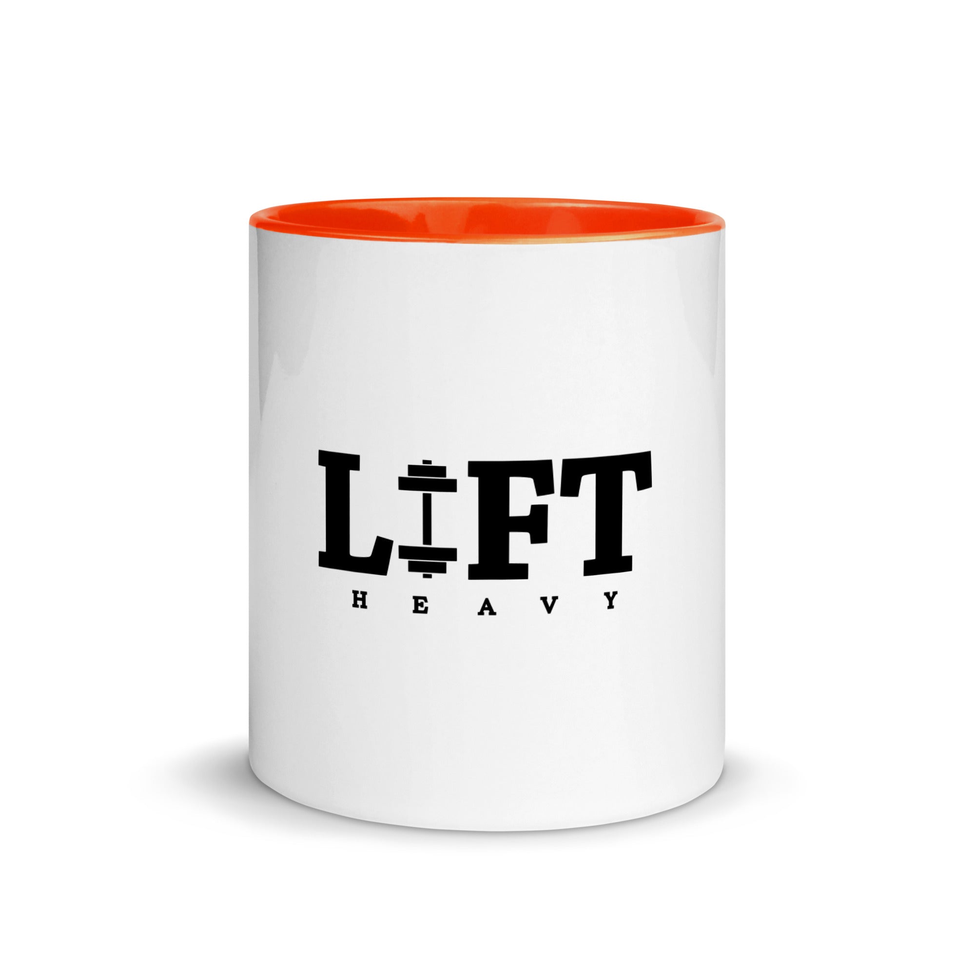 LIFT HEAVY - Mug with Color Inside