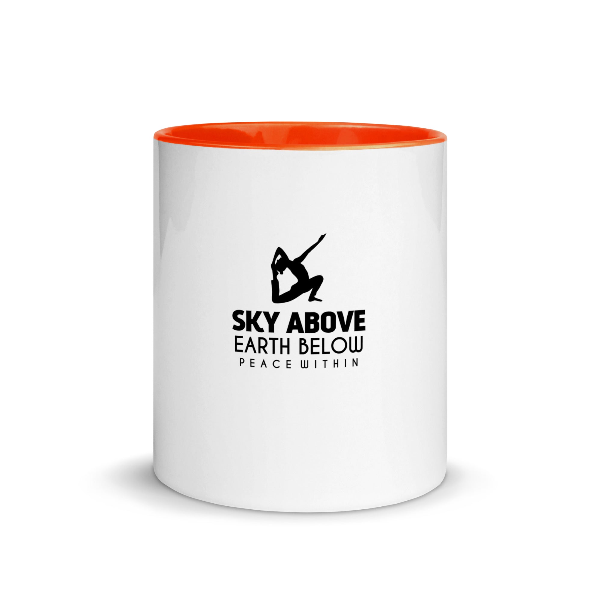 SKY ABOVE EARTH BELOW - Mug with Color Inside