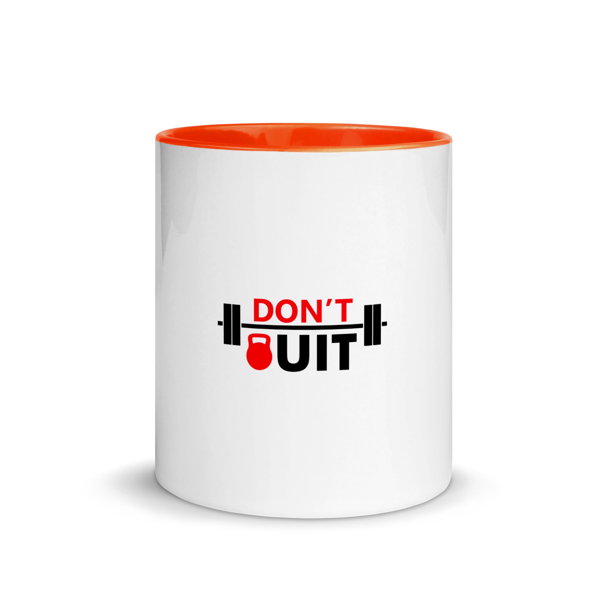 DON'T QUIT - Mug with Color Inside