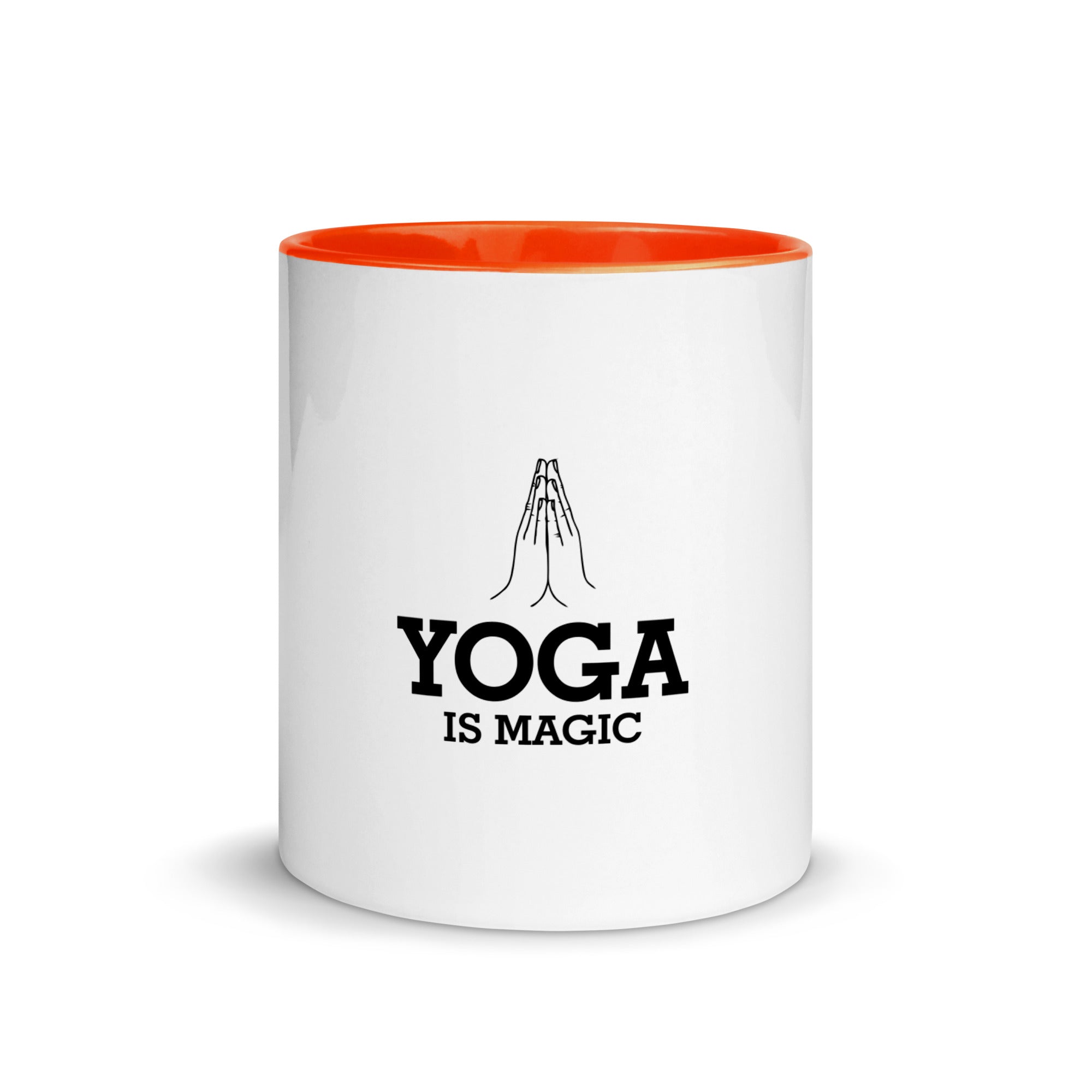 YOGA IS MAGIC - Mug with Color Inside