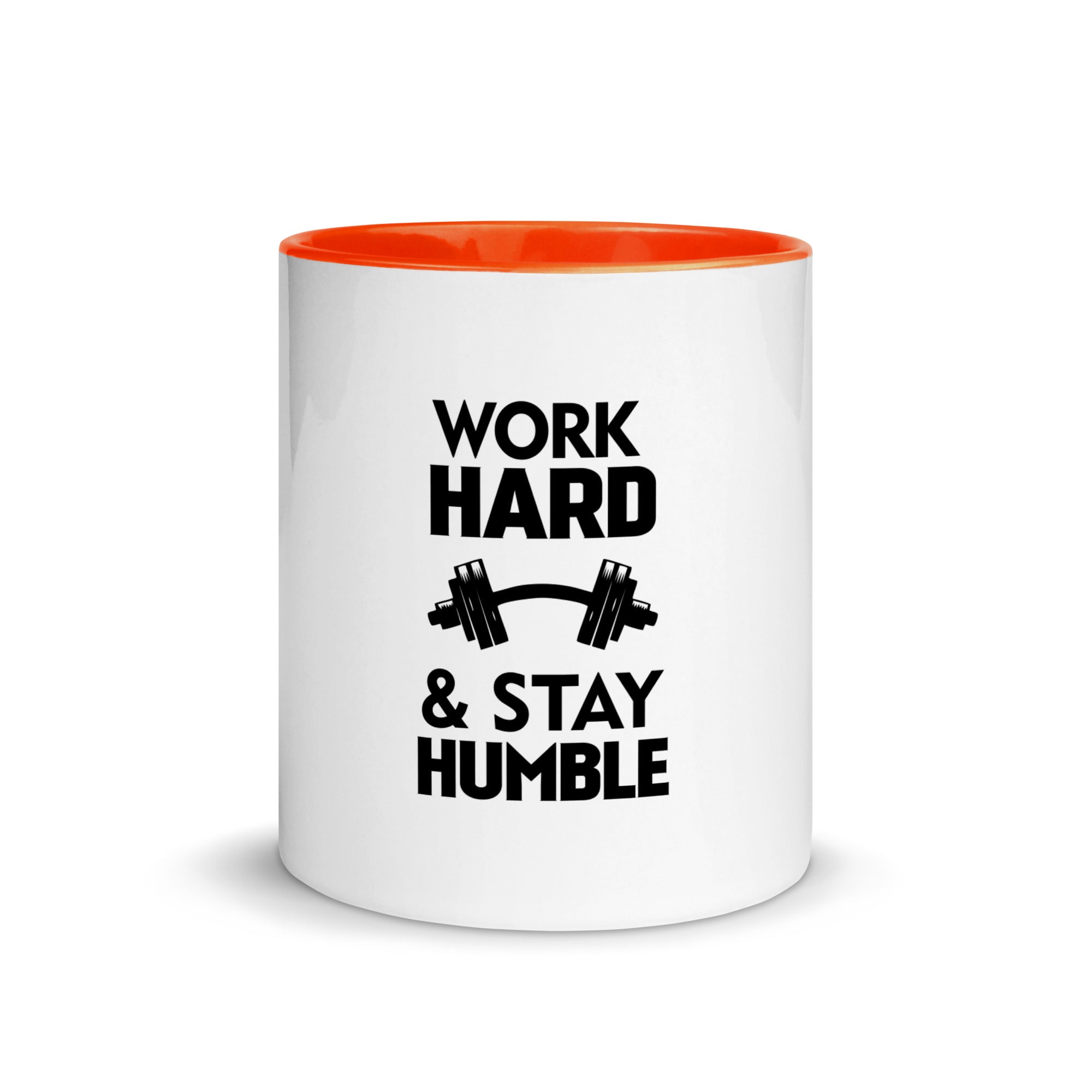 WORK HARD & STAY HUMBLE - Mug with Color Inside
