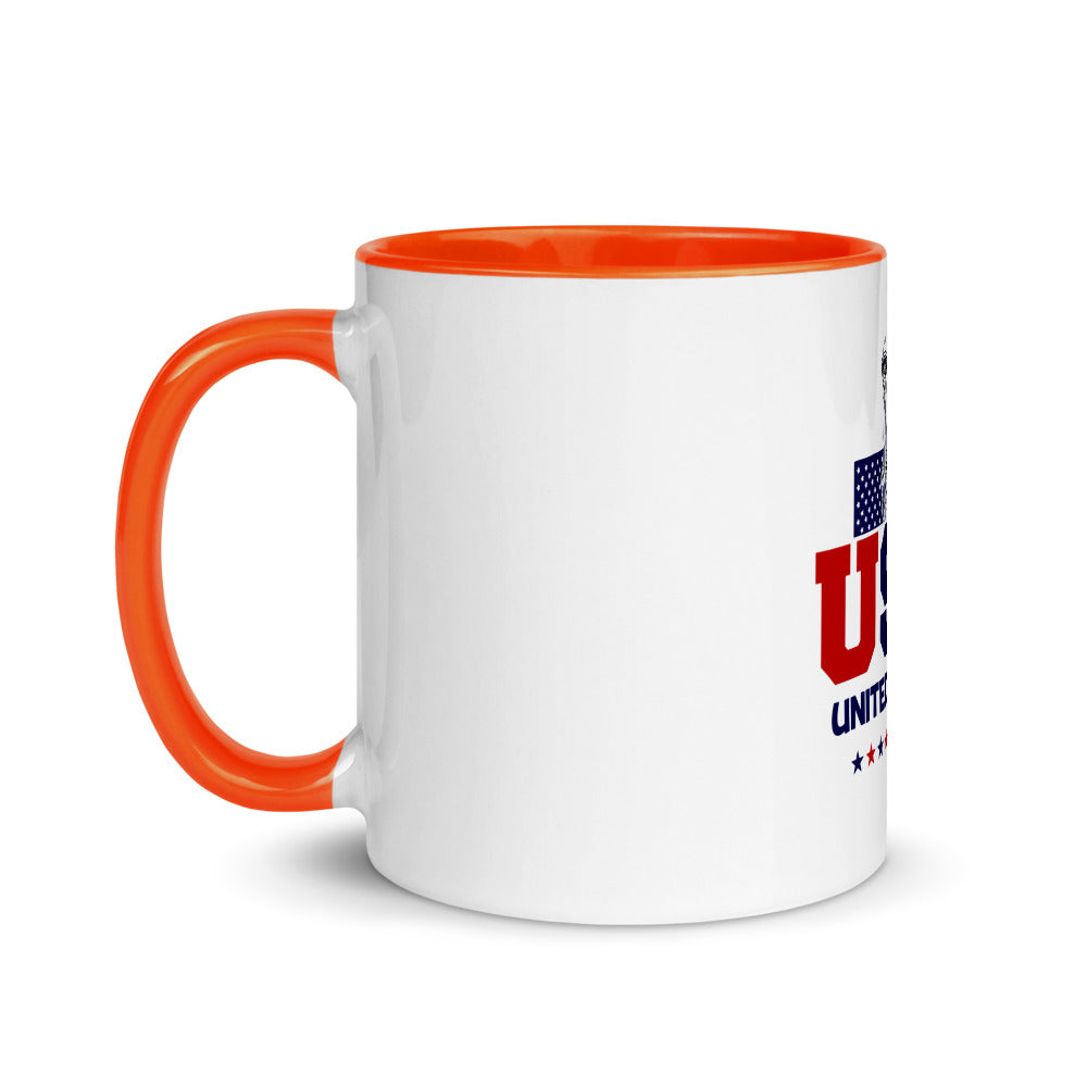 UNITED STATES OF AMERICA - Mug with Color Inside