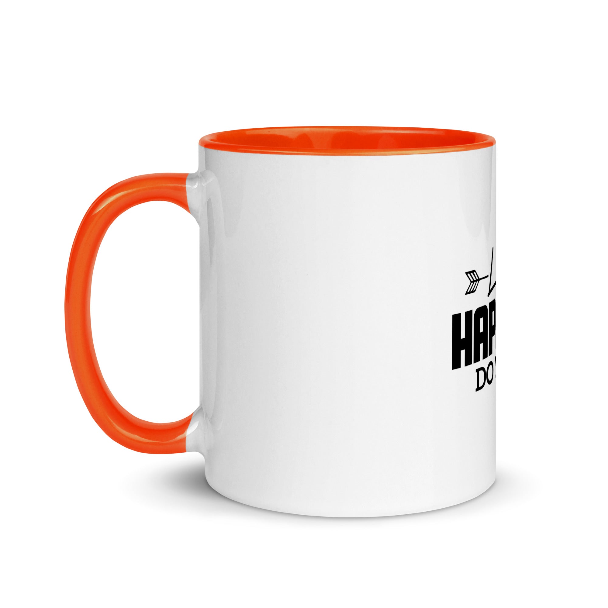 LIFE HAPPENS DO YOGA - Mug with Color Inside
